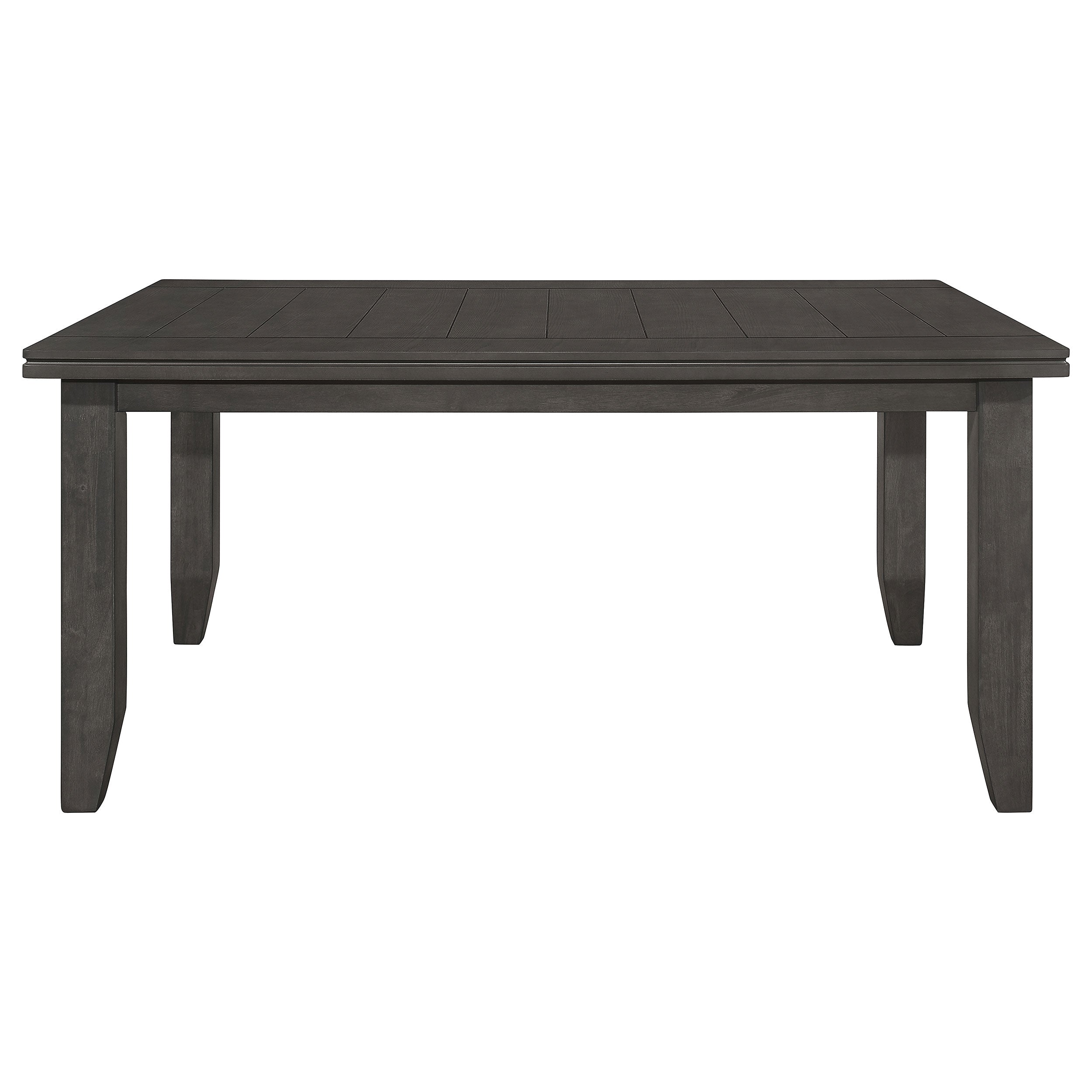 Dalila 6-piece Rectangular Dining Table Set Dark Grey — view 4