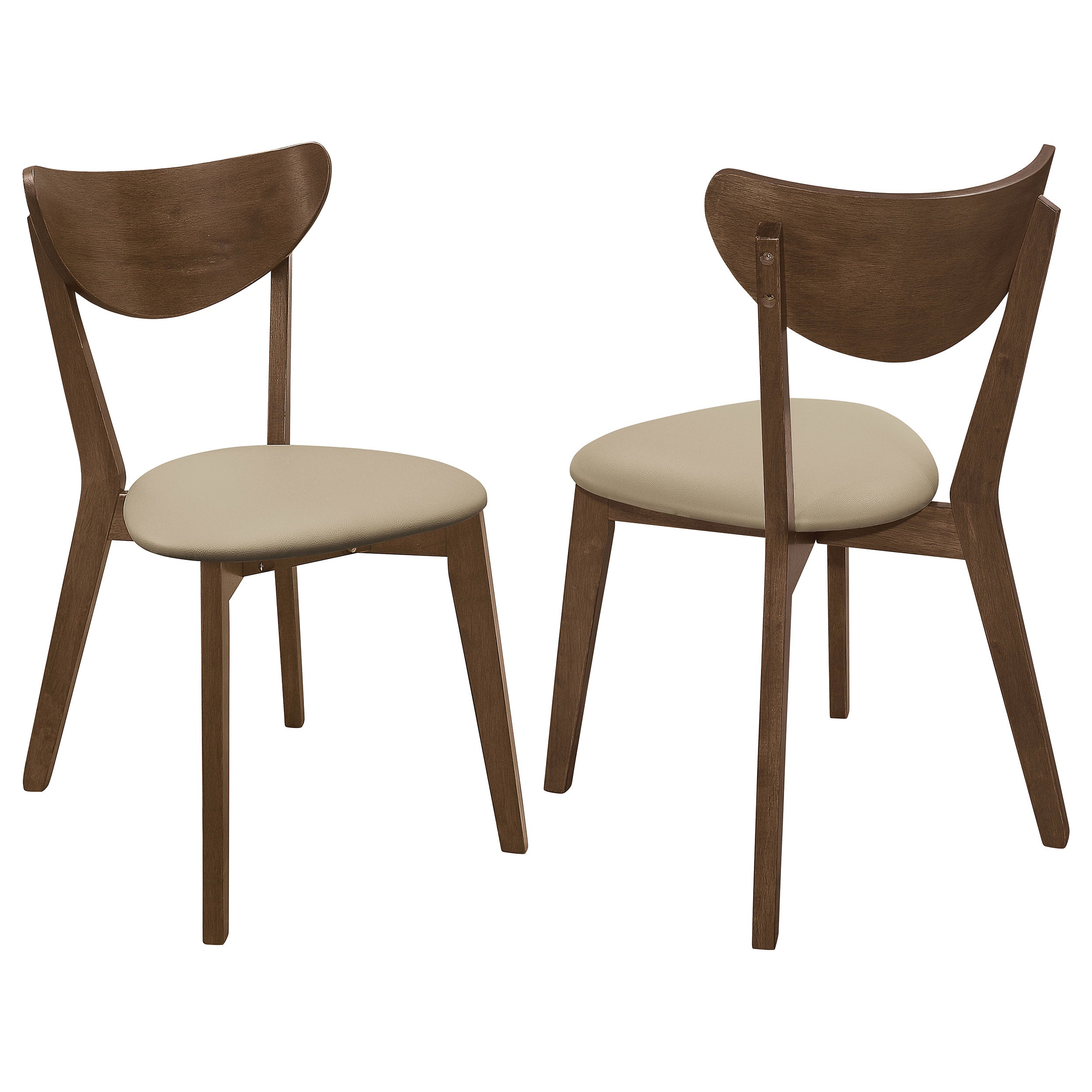 Kersey Wood Dining Side Chair Chestnut (Set of 2) — view 1
