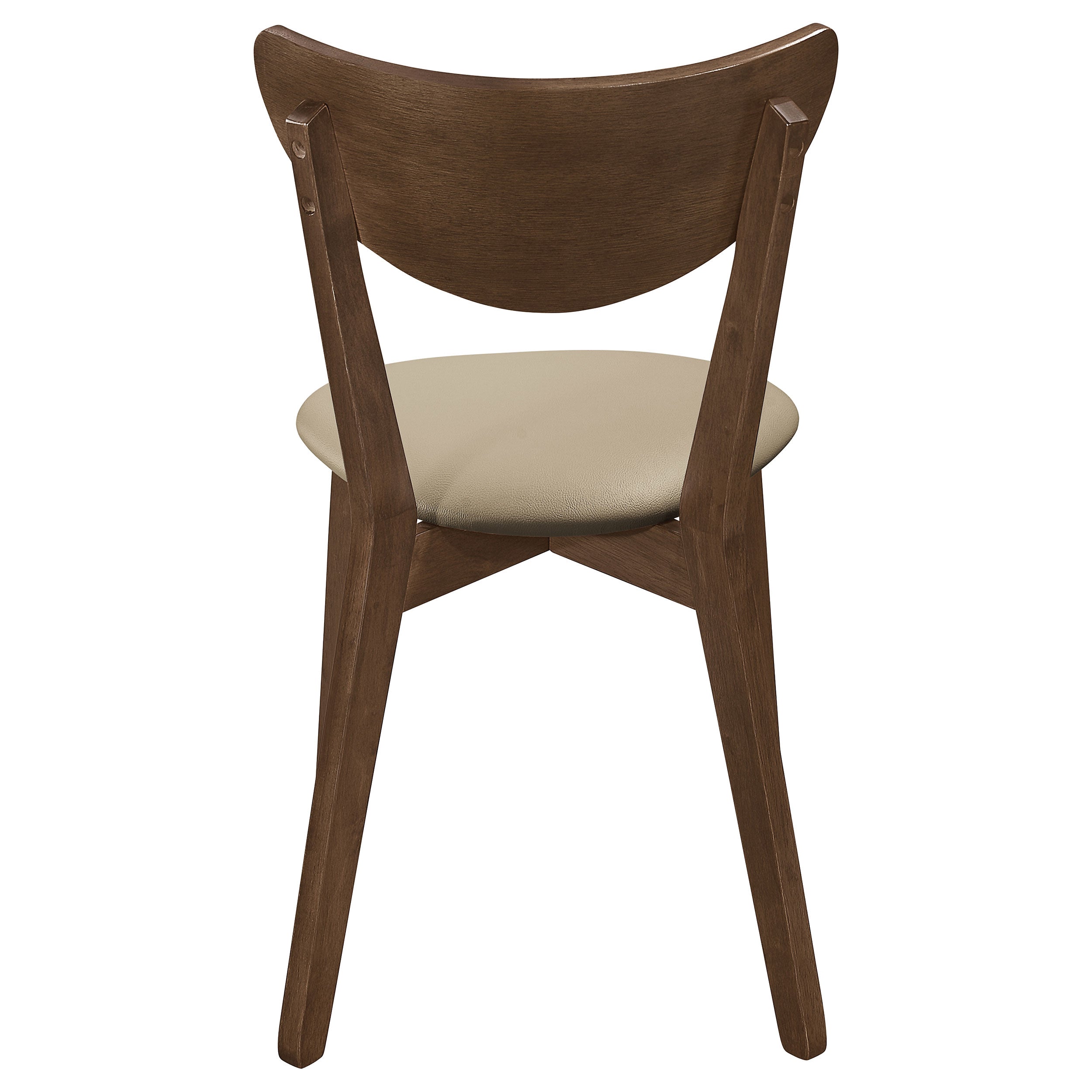 Kersey Wood Dining Side Chair Chestnut (Set of 2) — view 8