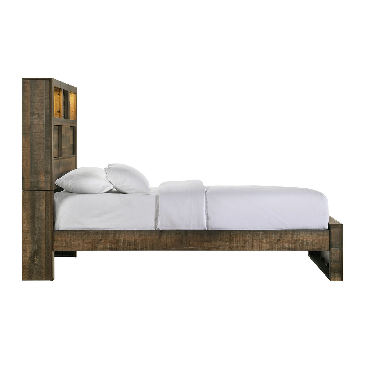 Bailey Music Bed in Dark Brown by Elements International, view 2