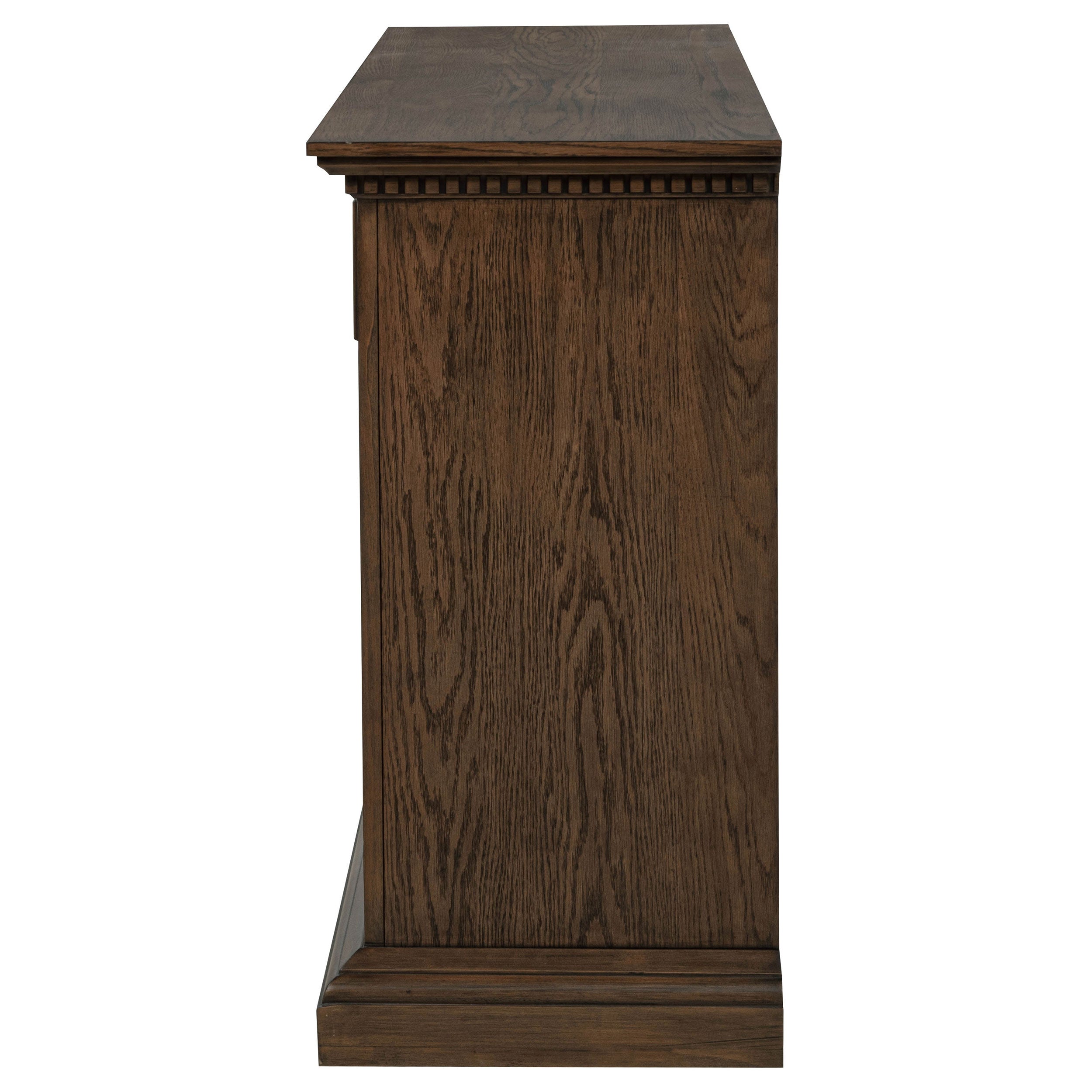 Ridgewell 2-drawer 4-door Dining Server Dark Oak — view 6