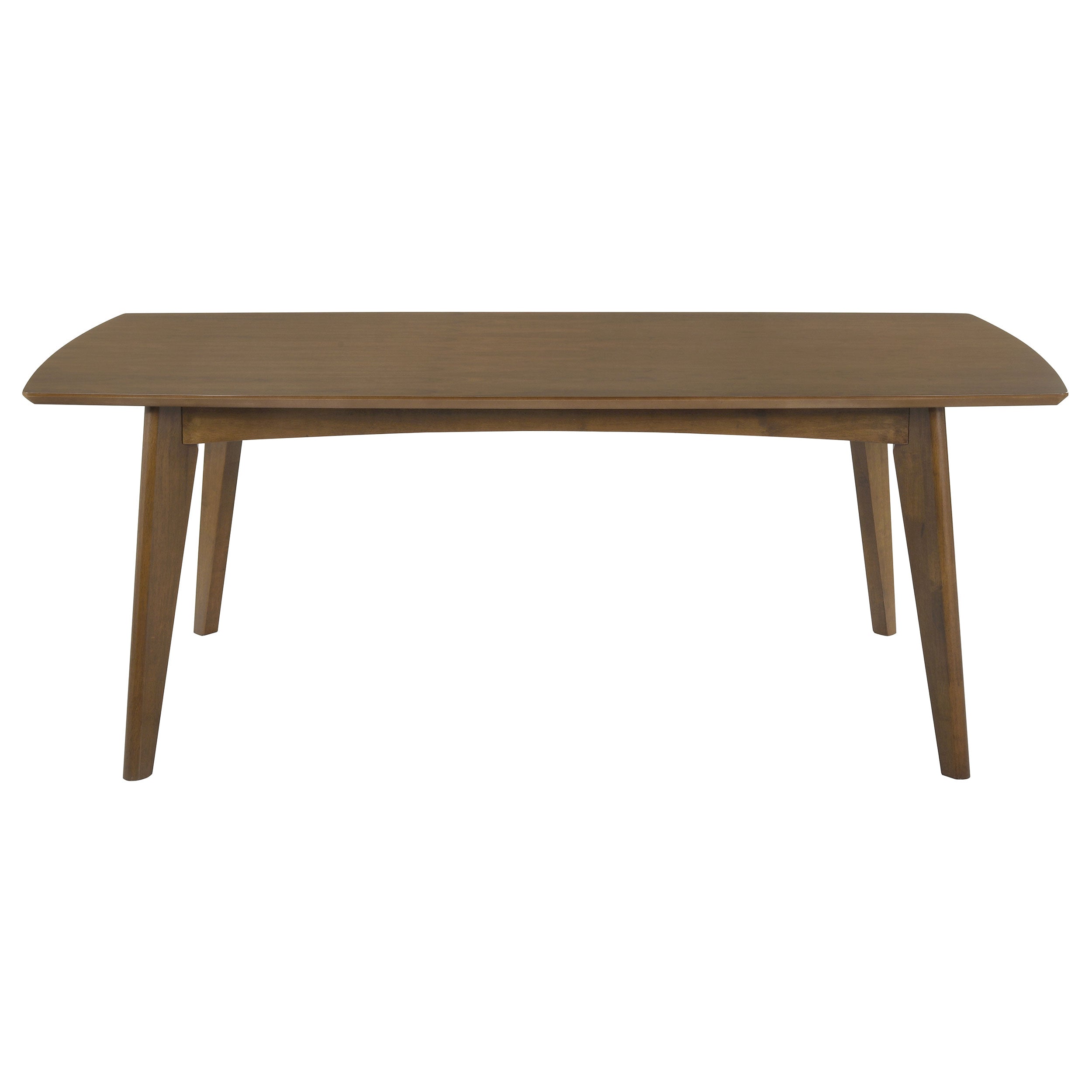 Malone Rectangular 78-inch Wood Dining Table Dark Walnut — view 3