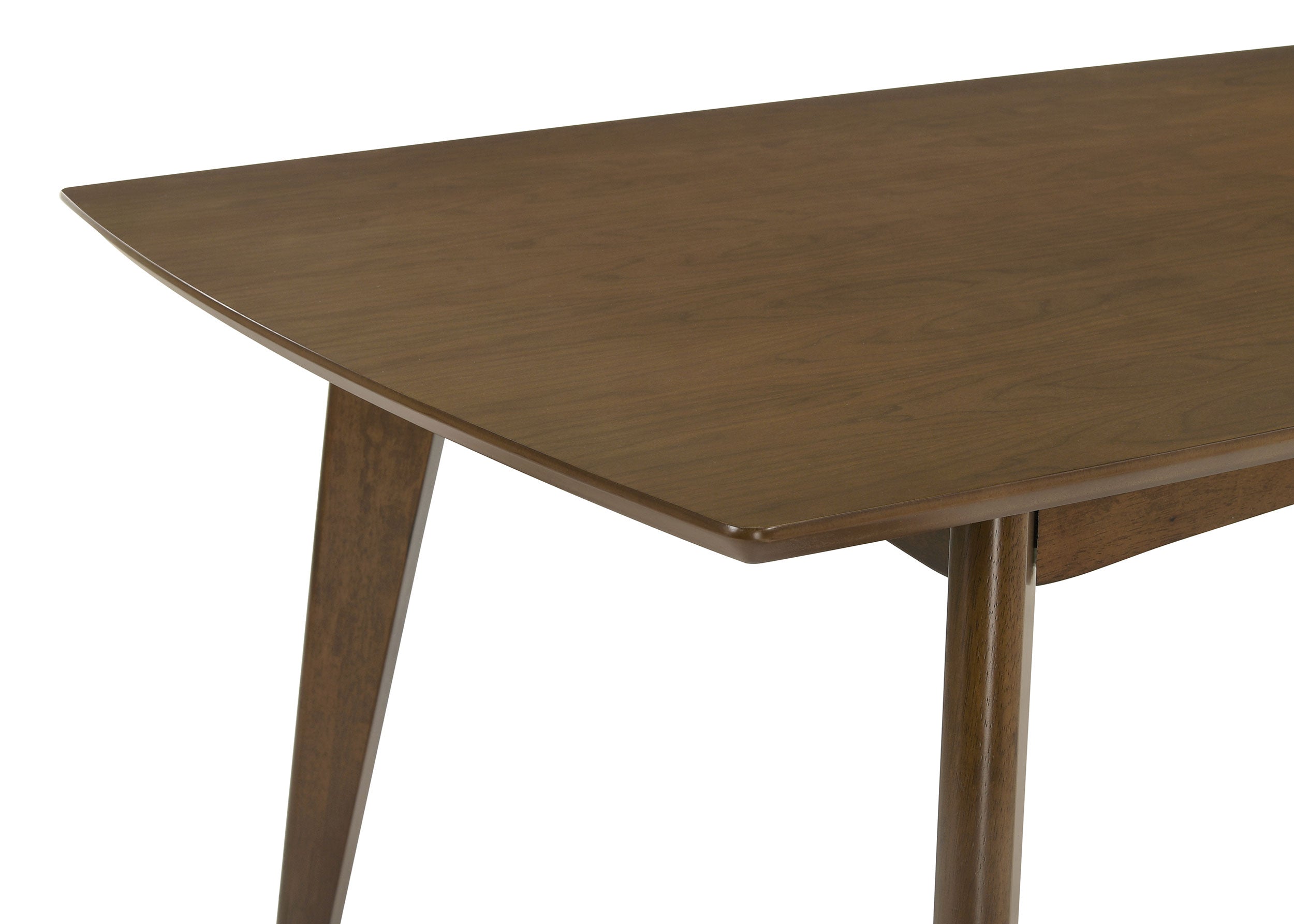 Malone Rectangular 78-inch Wood Dining Table Dark Walnut — view 6