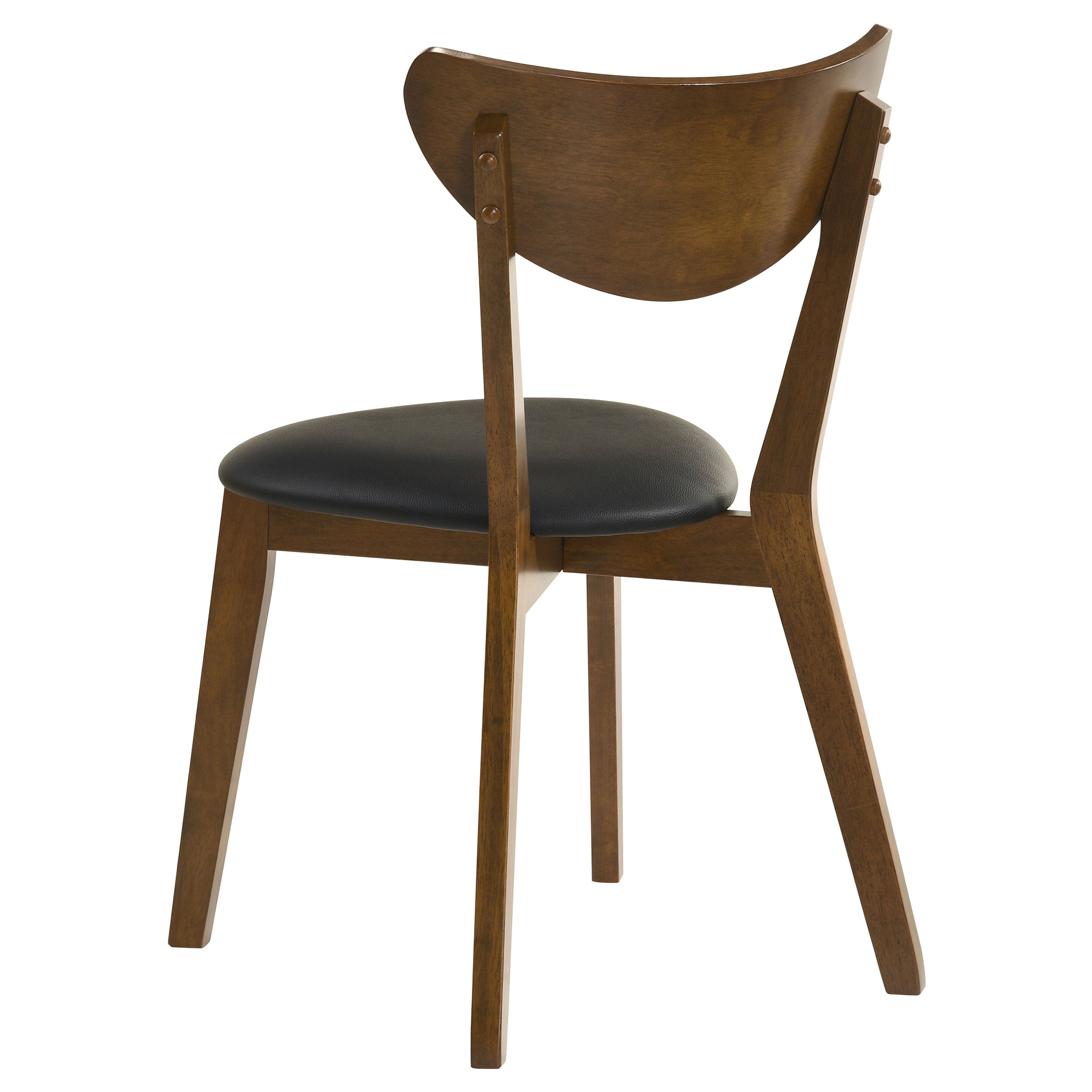 Jedda Wood Dining Side Chair Dark Walnut (Set of 2) — view 7