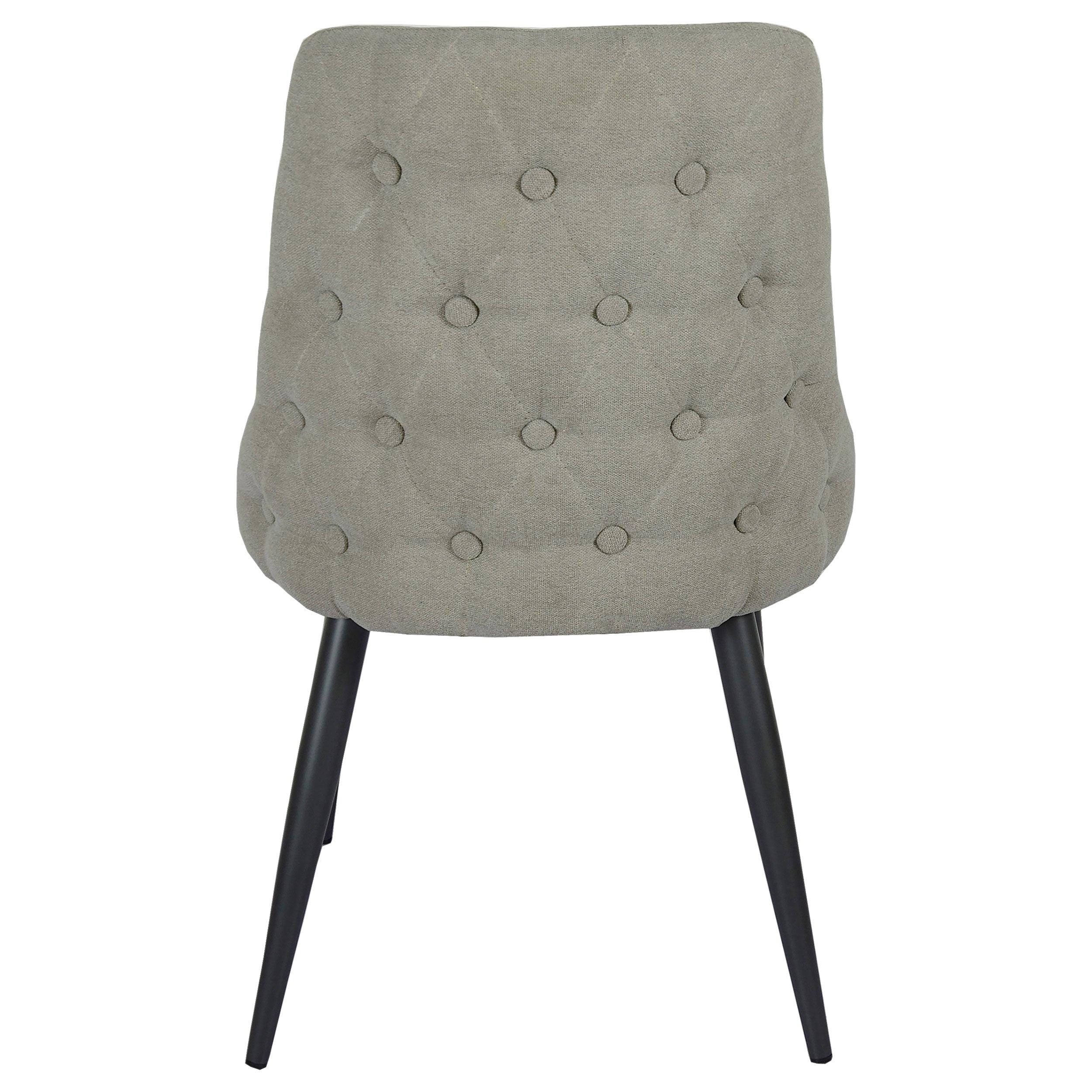 Cosmo Upholstered Dining Side Chair Light Grey (Set of 2) — view 8