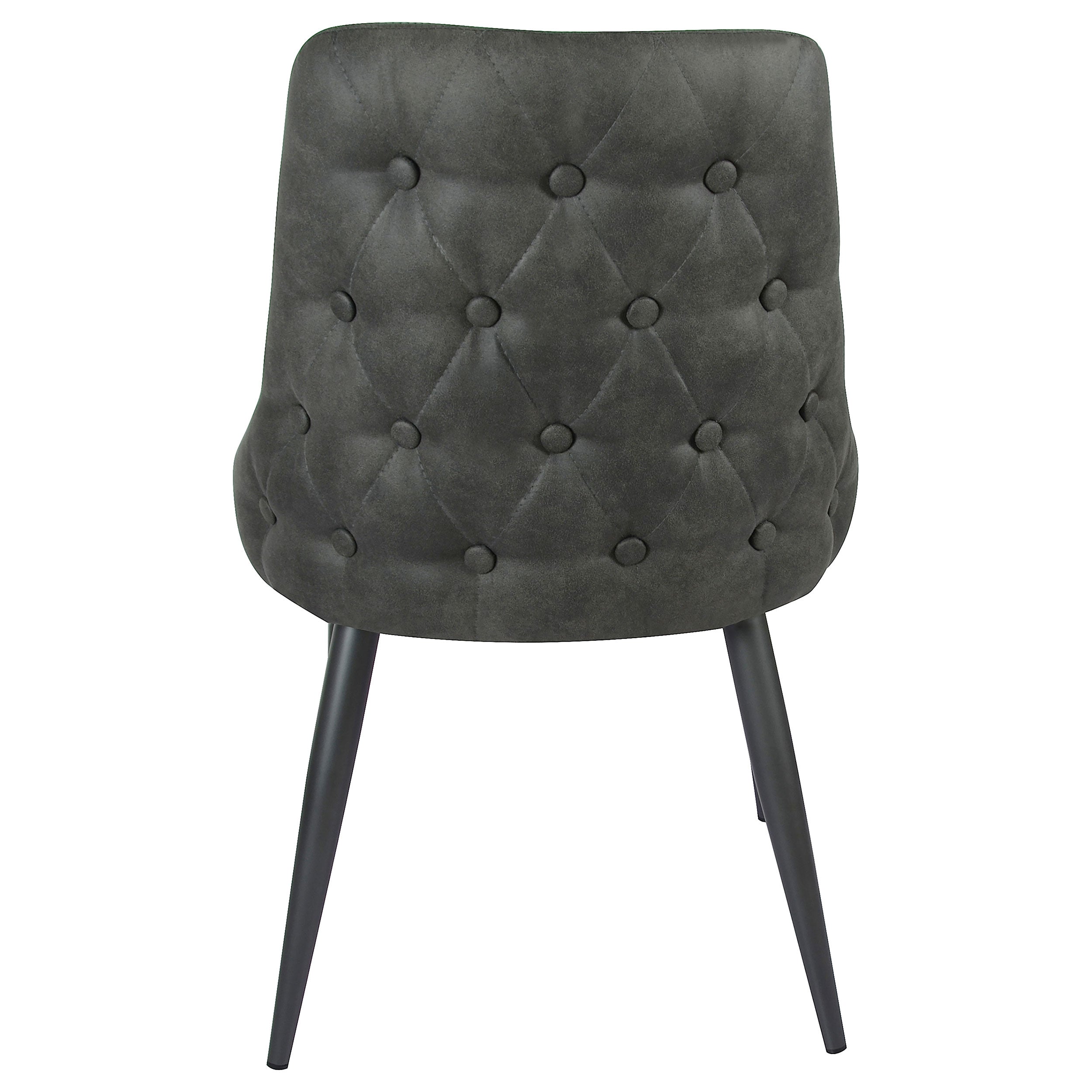 Cosmo Upholstered Dining Side Chair Grey (Set of 2) — view 8