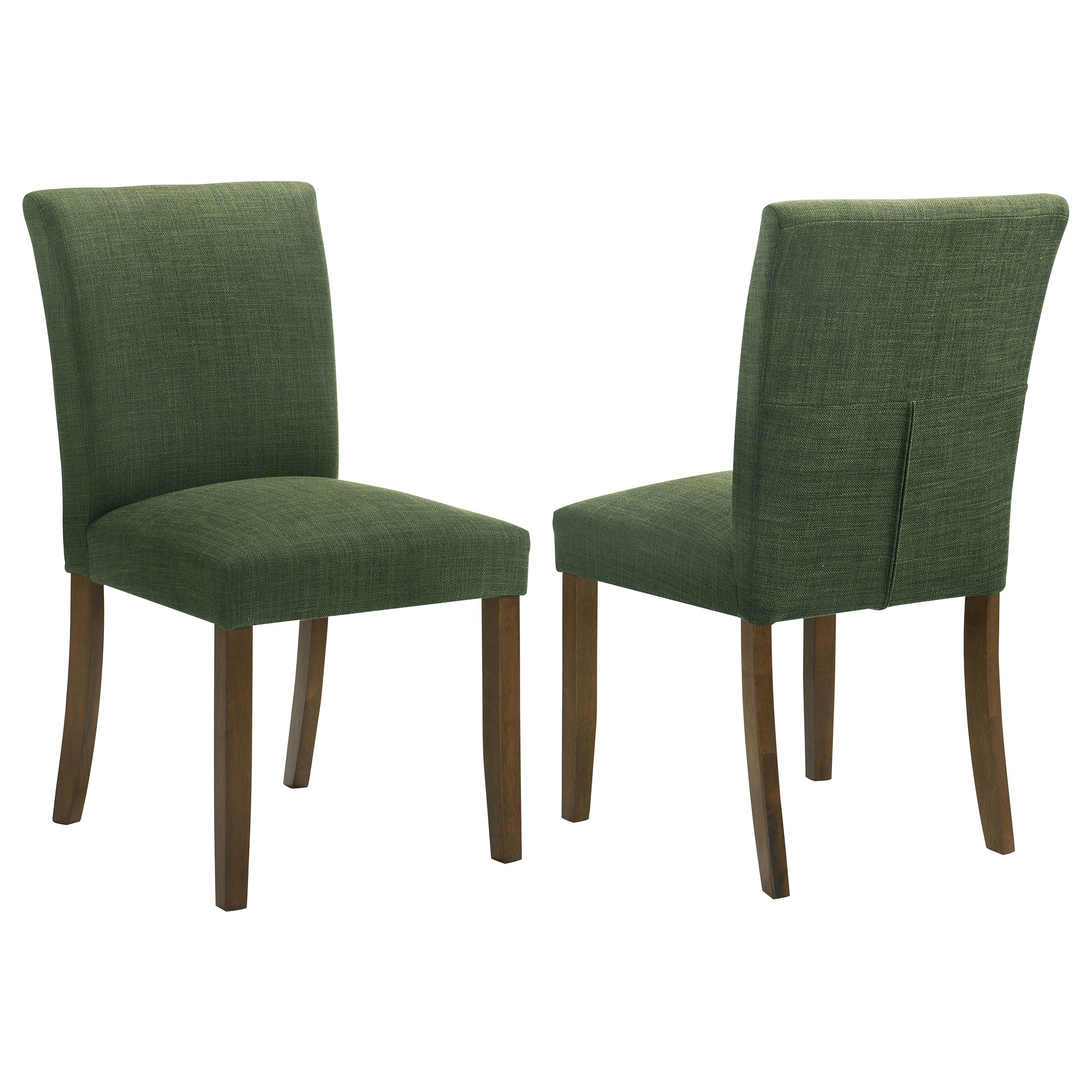 Paxton Upholstered Dining Side Chair Green (Set of 2) — view 1