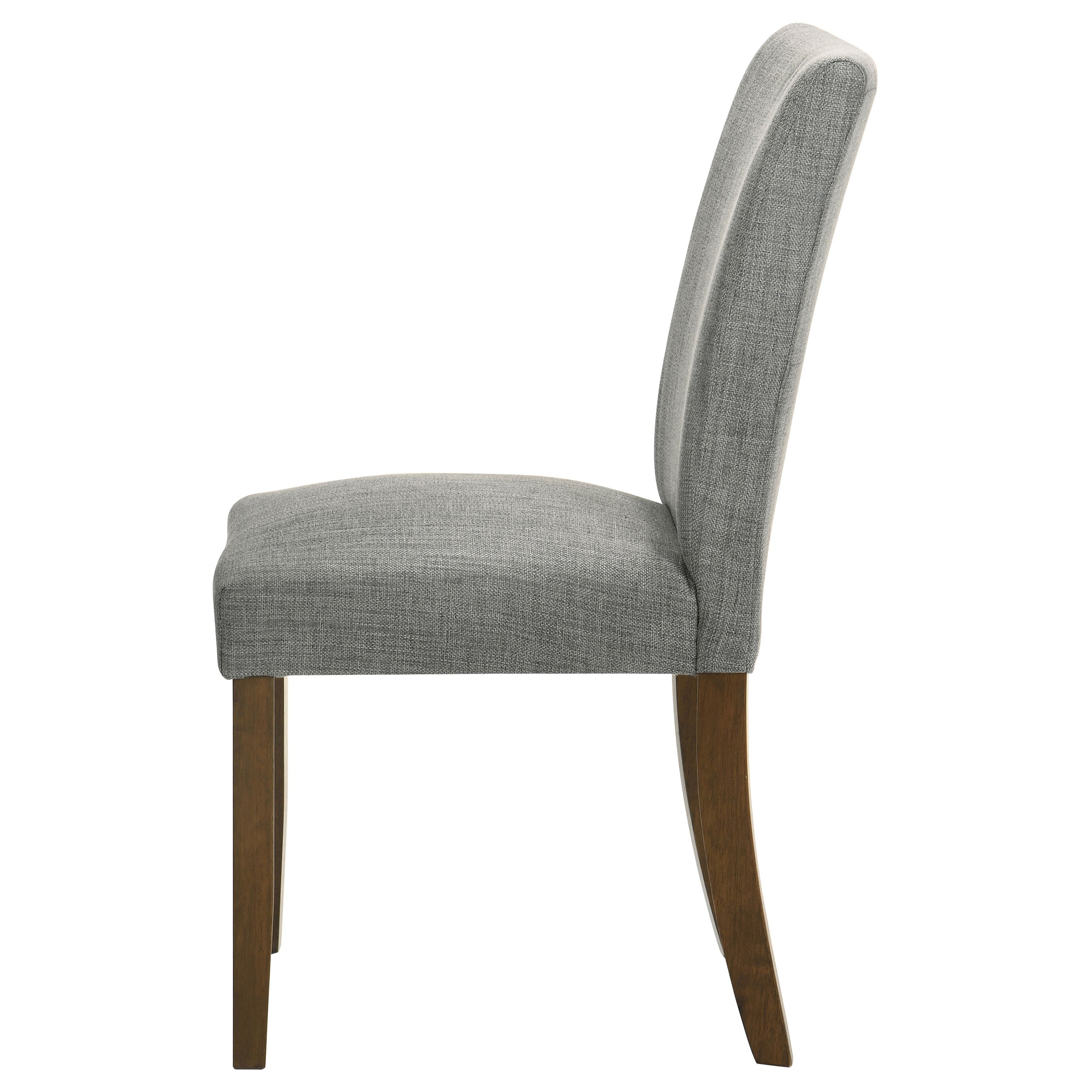 Paxton Upholstered Dining Side Chair Grey (Set of 2) — view 6