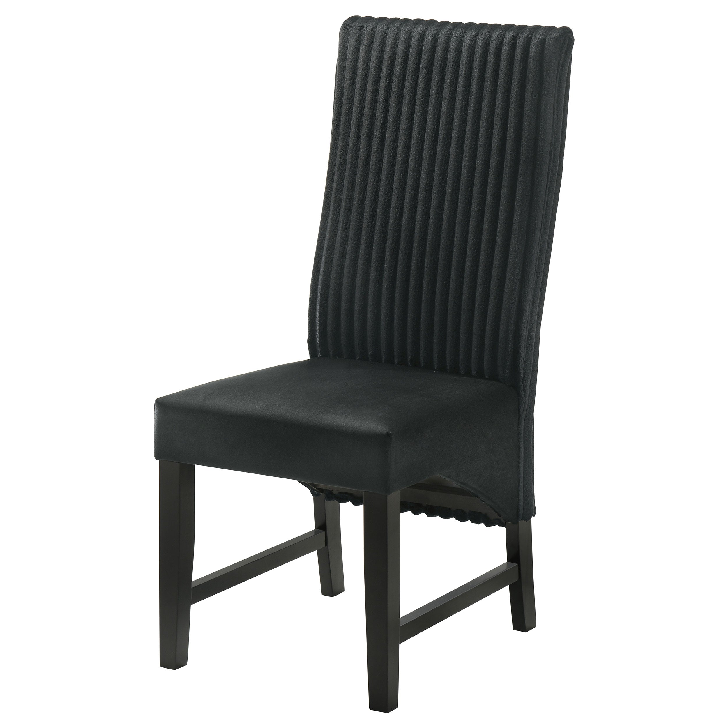 Barrand Upholstered Dining Side Chair Black (Set of 2) — view 5