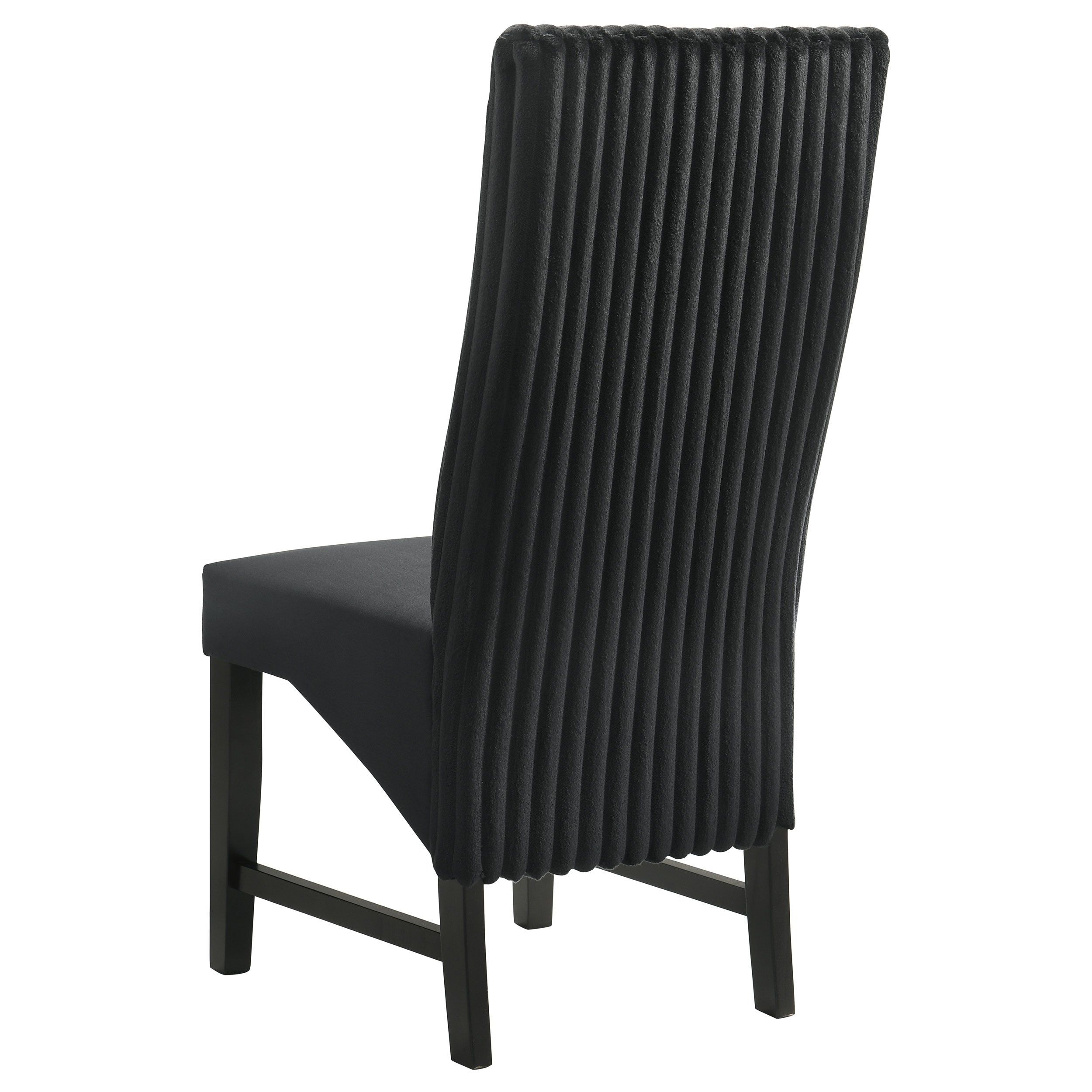 Barrand Upholstered Dining Side Chair Black (Set of 2) — view 7