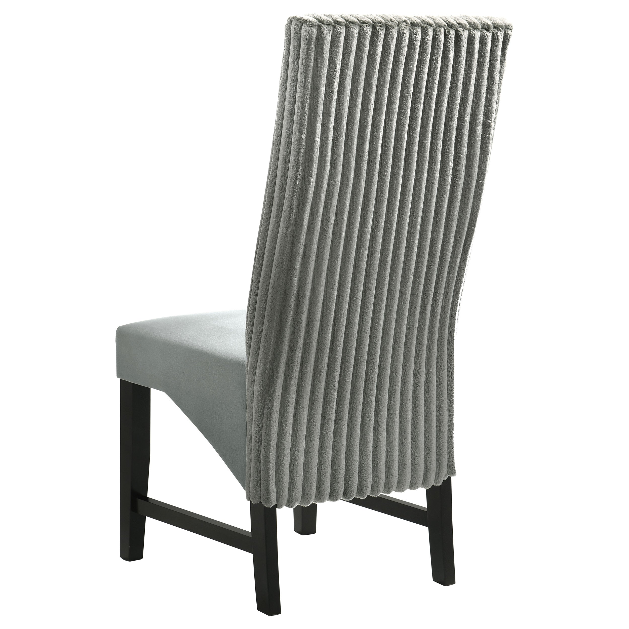 Barrand Upholstered Dining Side Chair Grey (Set of 2) — view 7