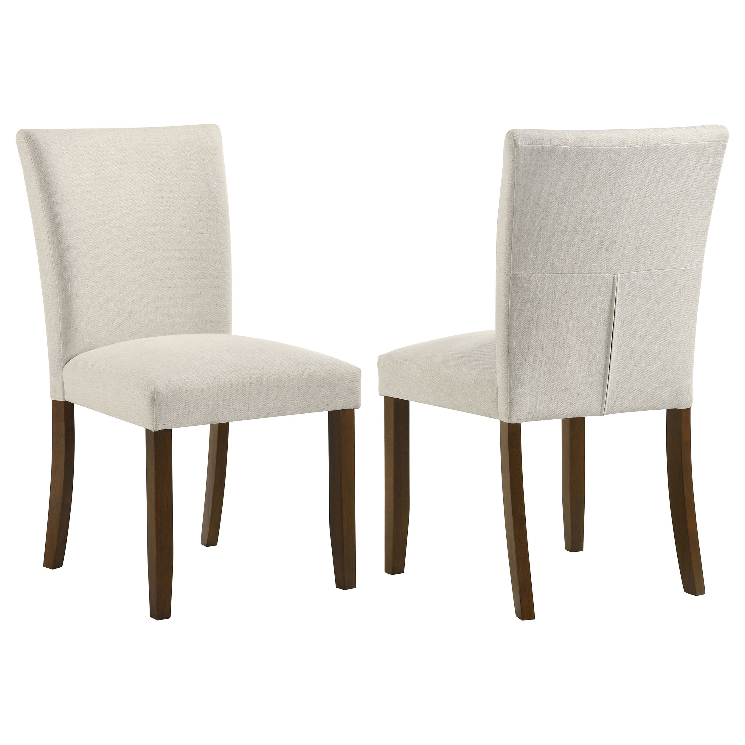 Paxton Upholstered Dining Side Chair Beige (Set of 2) — view 1