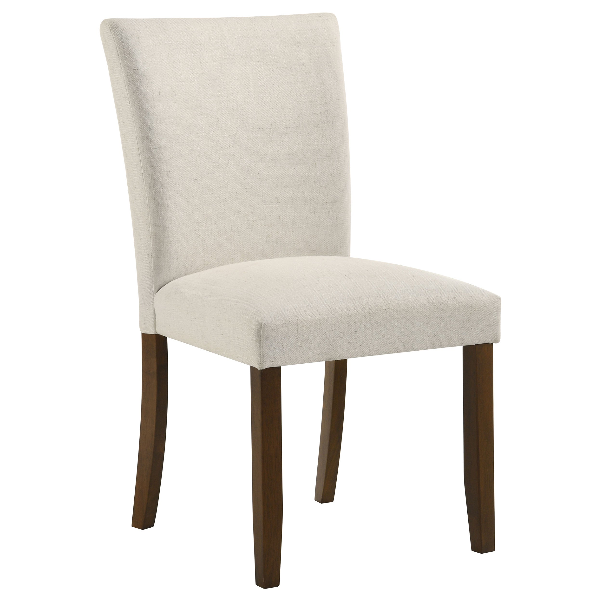 Paxton Upholstered Dining Side Chair Beige (Set of 2) — view 3