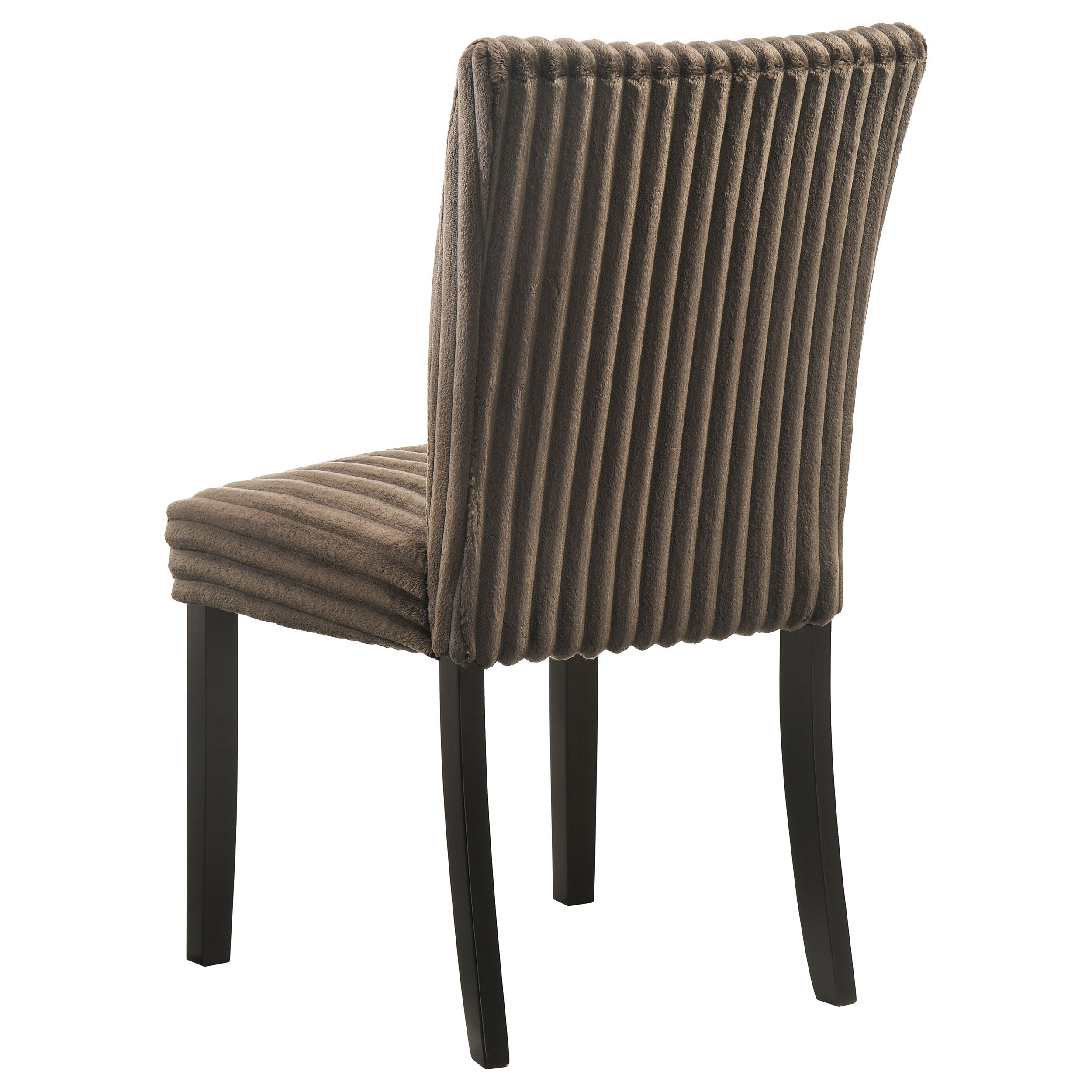 Dermott Upholstered Parson Dining Side Chair Chocolate (Set of 2) — view 7