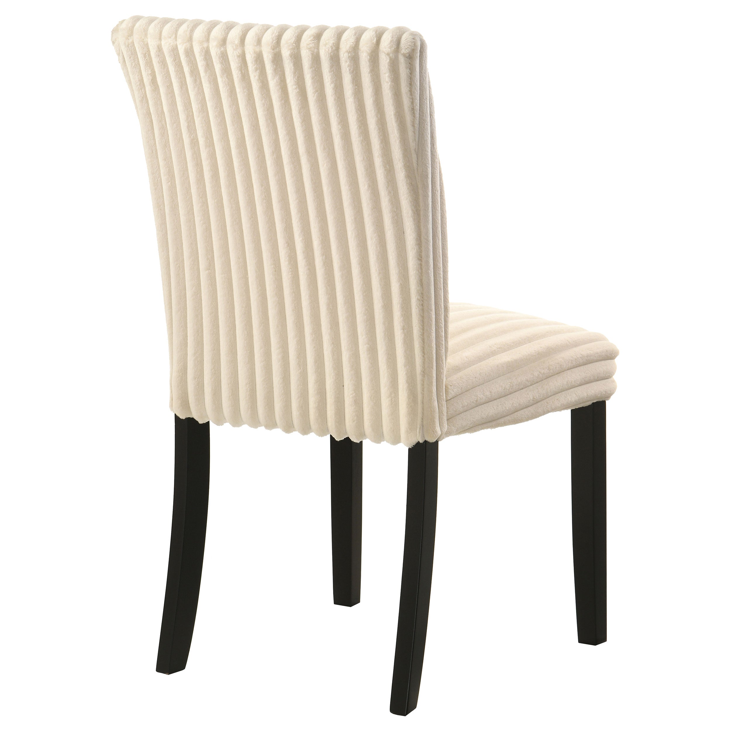 Dermott Upholstered Parson Dining Side Chair Cream (Set of 2) — view 8