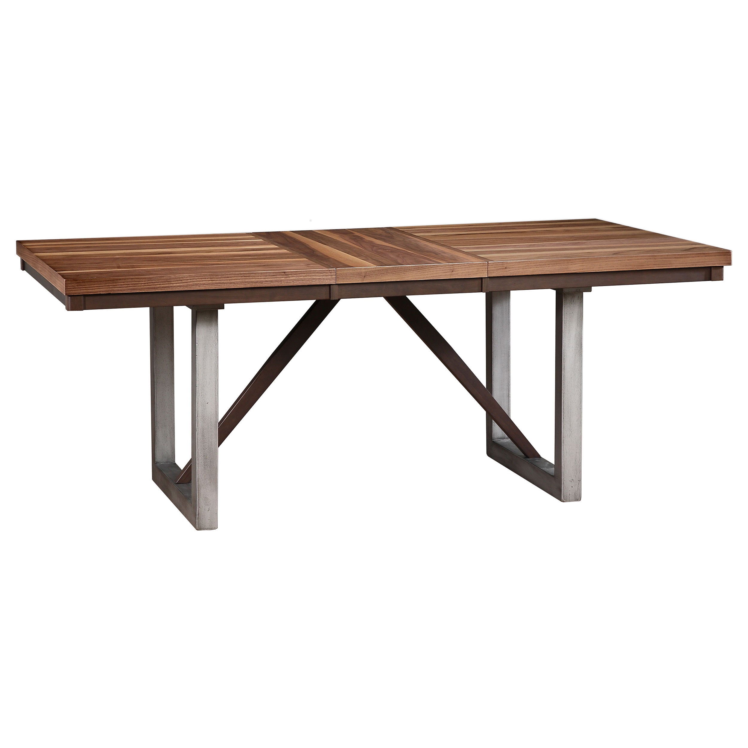 Spring Creek 77-inch Extension Dining Table Natural Walnut — view 1
