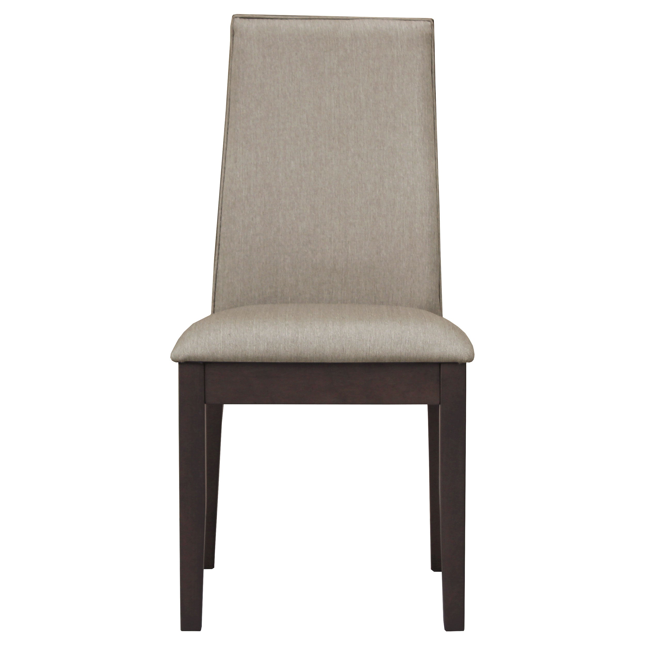Spring Creek Upholstered Dining Chair Taupe (Set of 2) — view 4