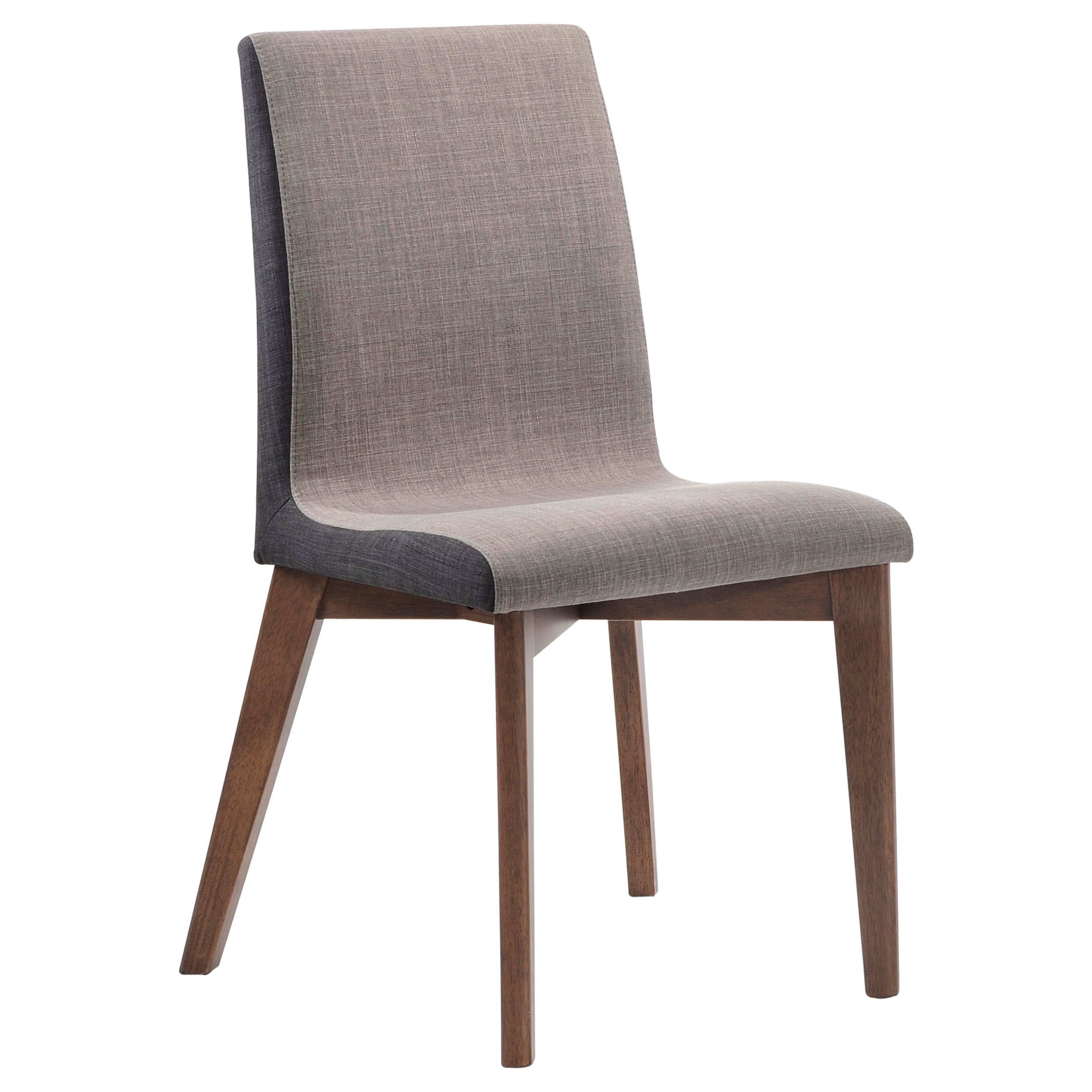 Redbridge Upholstered Dining Side Chair Walnut (Set of 2) — view 3