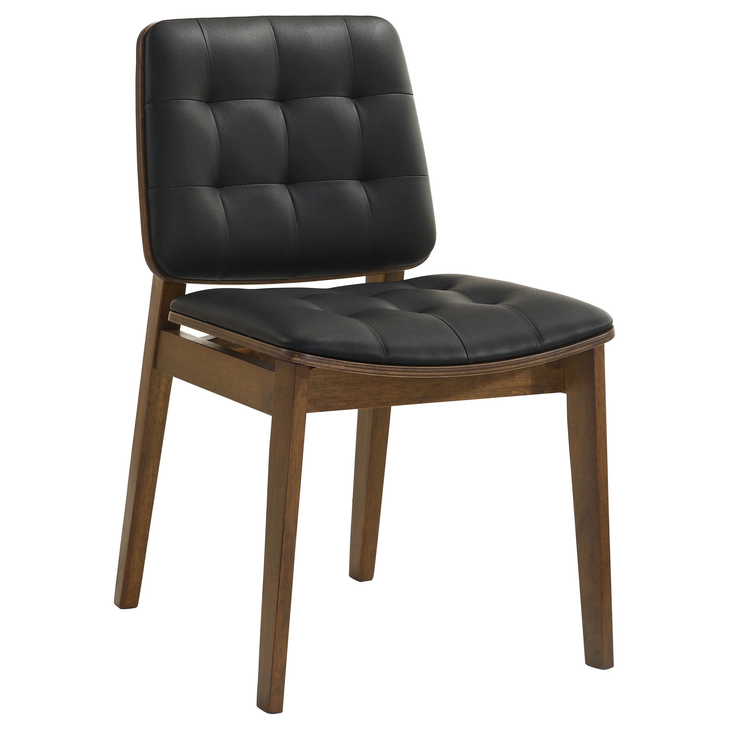 Redbridge Upholstered Dining Side Chair Walnut (Set of 2) — view 3
