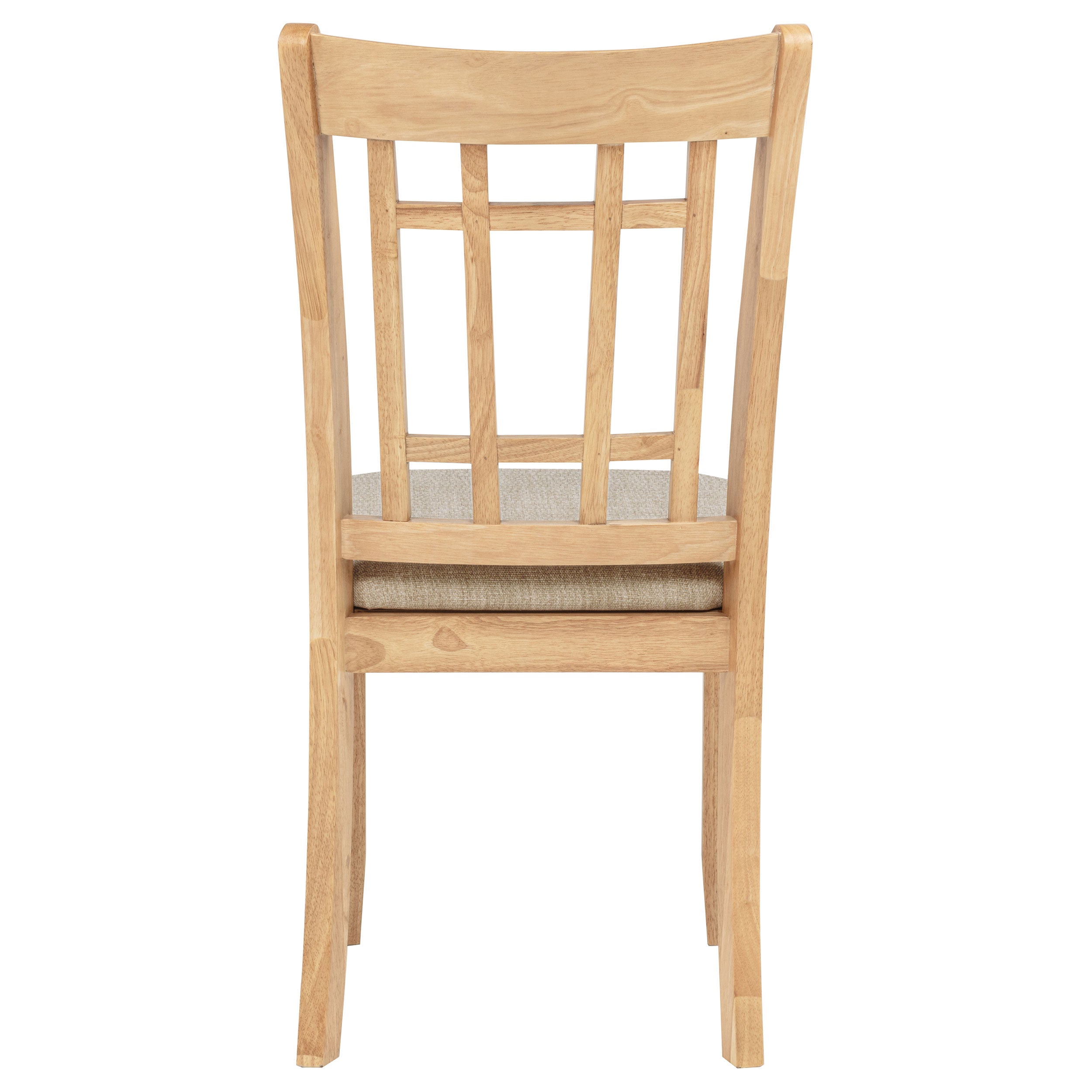 Lavon Wood Dining Side Chair Linen and Light Oak (Set of 2) — view 8
