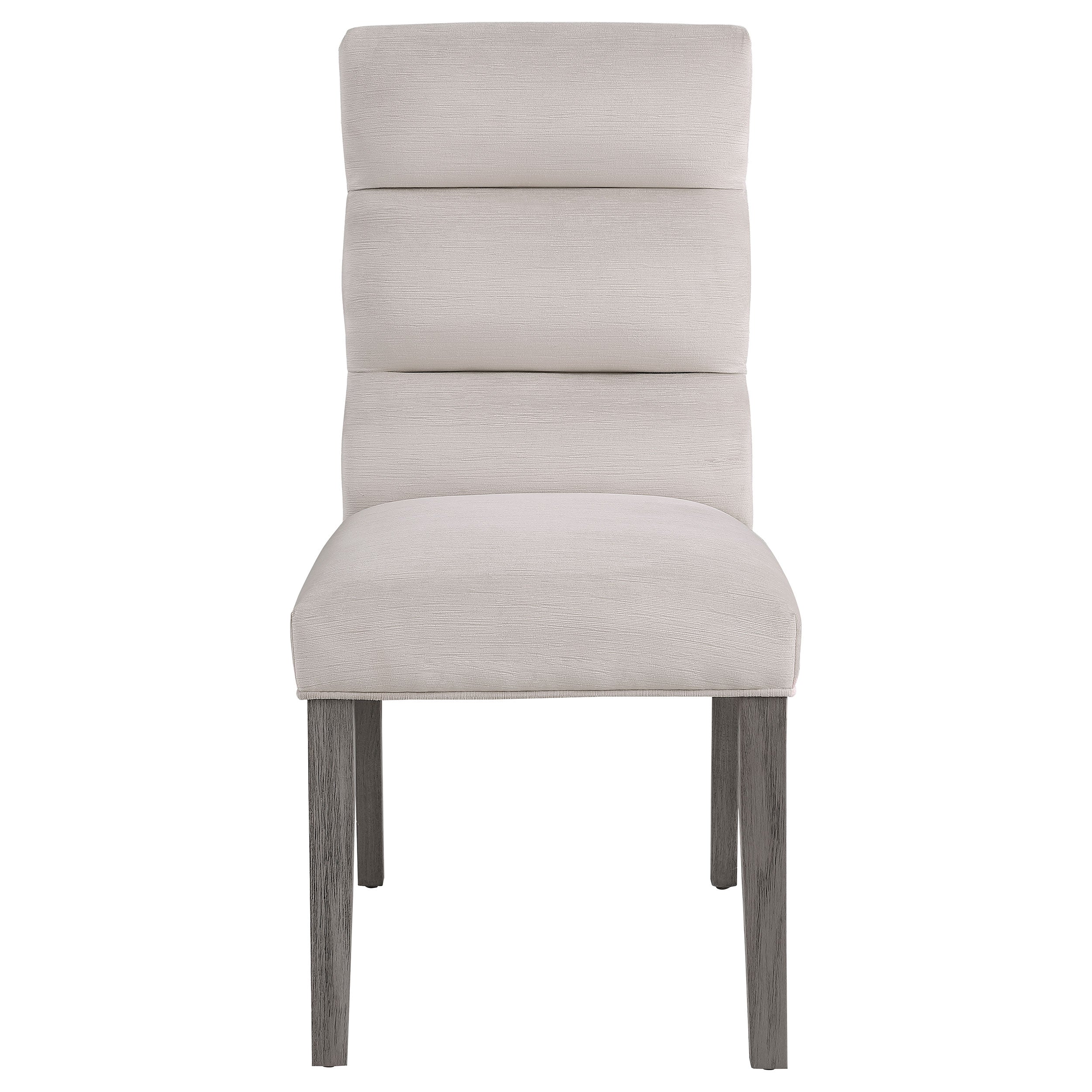 Carla Velvet Upholstered Dining Side Chair Stone (Set of 2) — view 4