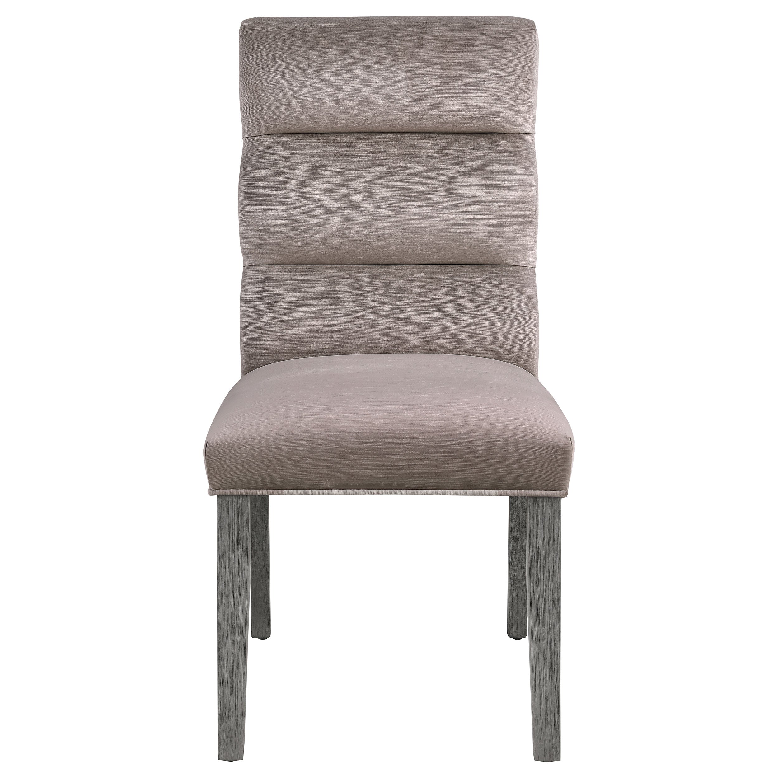Carla Velvet Upholstered Dining Side Chair Ash (Set of 2) — view 4