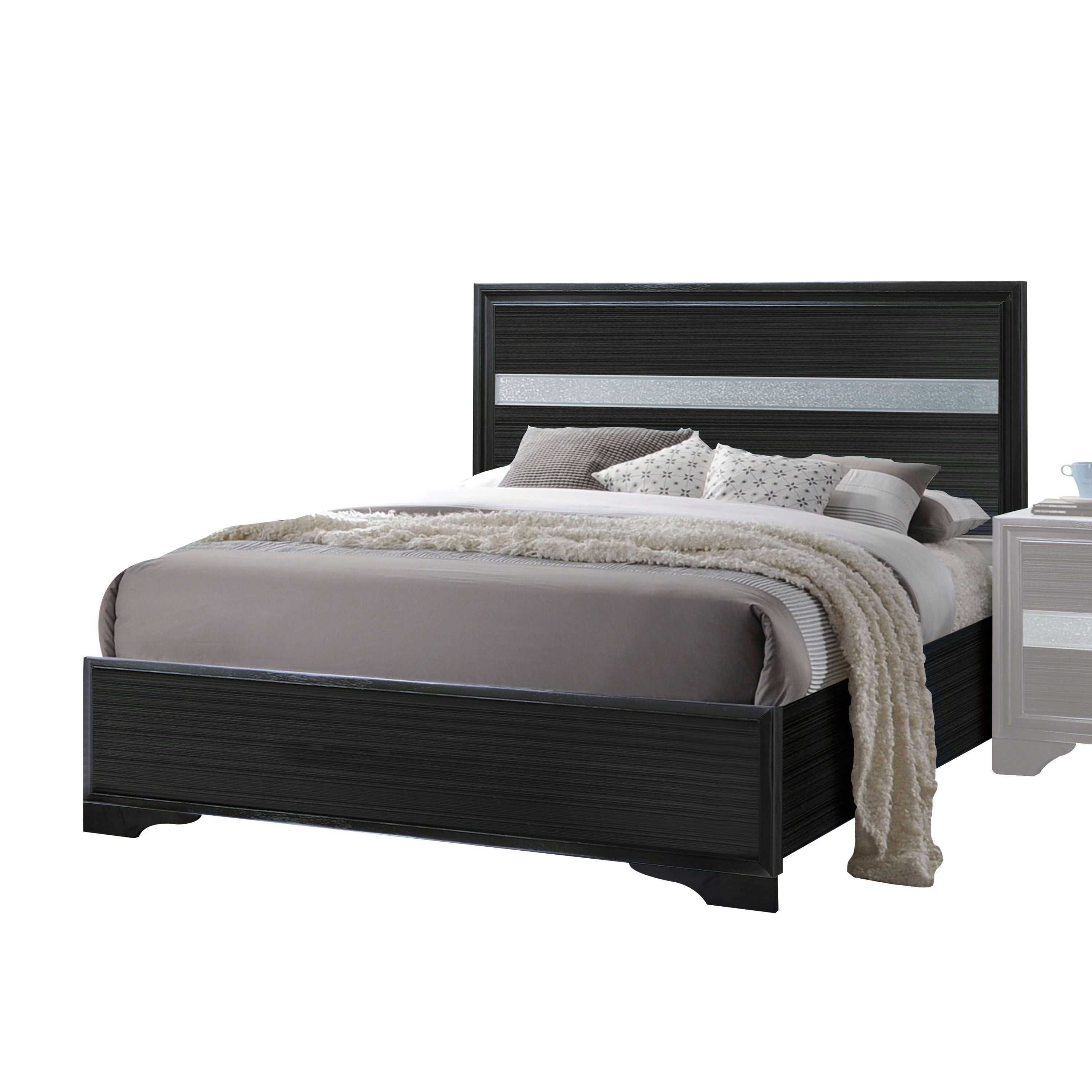 ACME Naima Twin Bed in Black 25910T - Atlantic Fine Furniture Melbourne FL