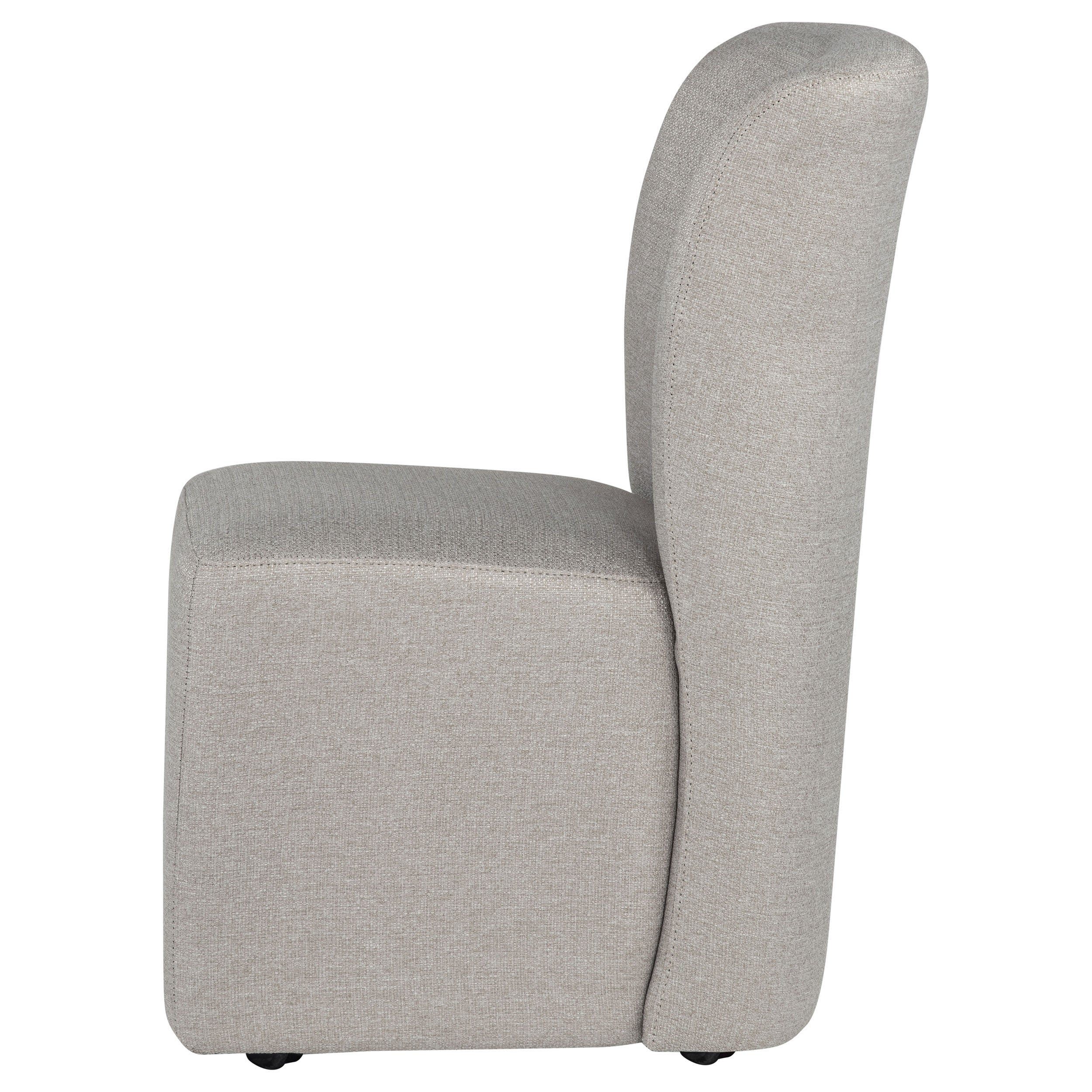 Jaelynn Upholstered Parsons Dining Side Chair Beige (Set of 2) — view 5
