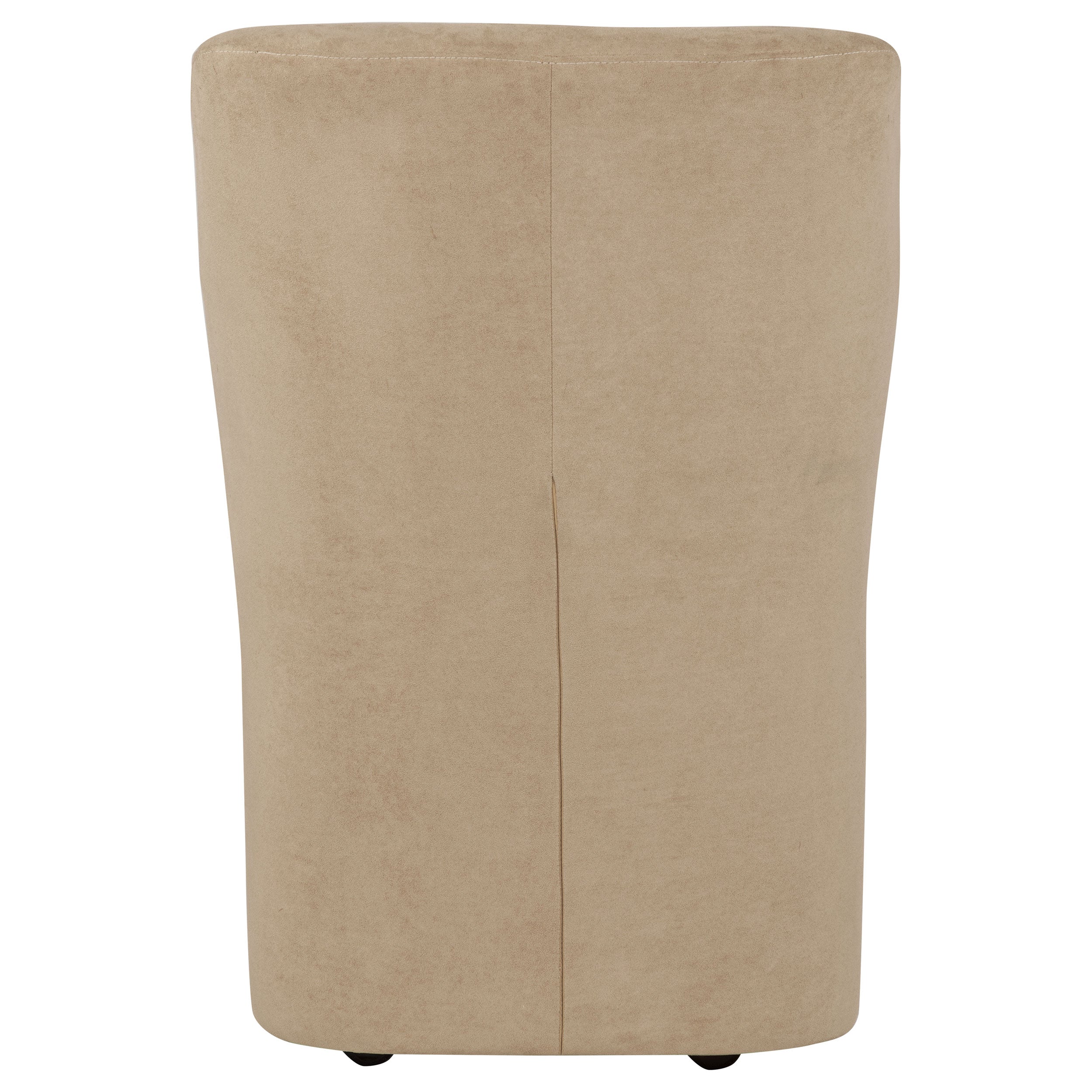 Jaelynn Upholstered Parsons Dining Side Chair Tan (Set of 2) — view 7