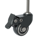 Heavy Duty Adjustable Metal Shelving Unit With Pegboard And Wheels For Multipurpose Storage