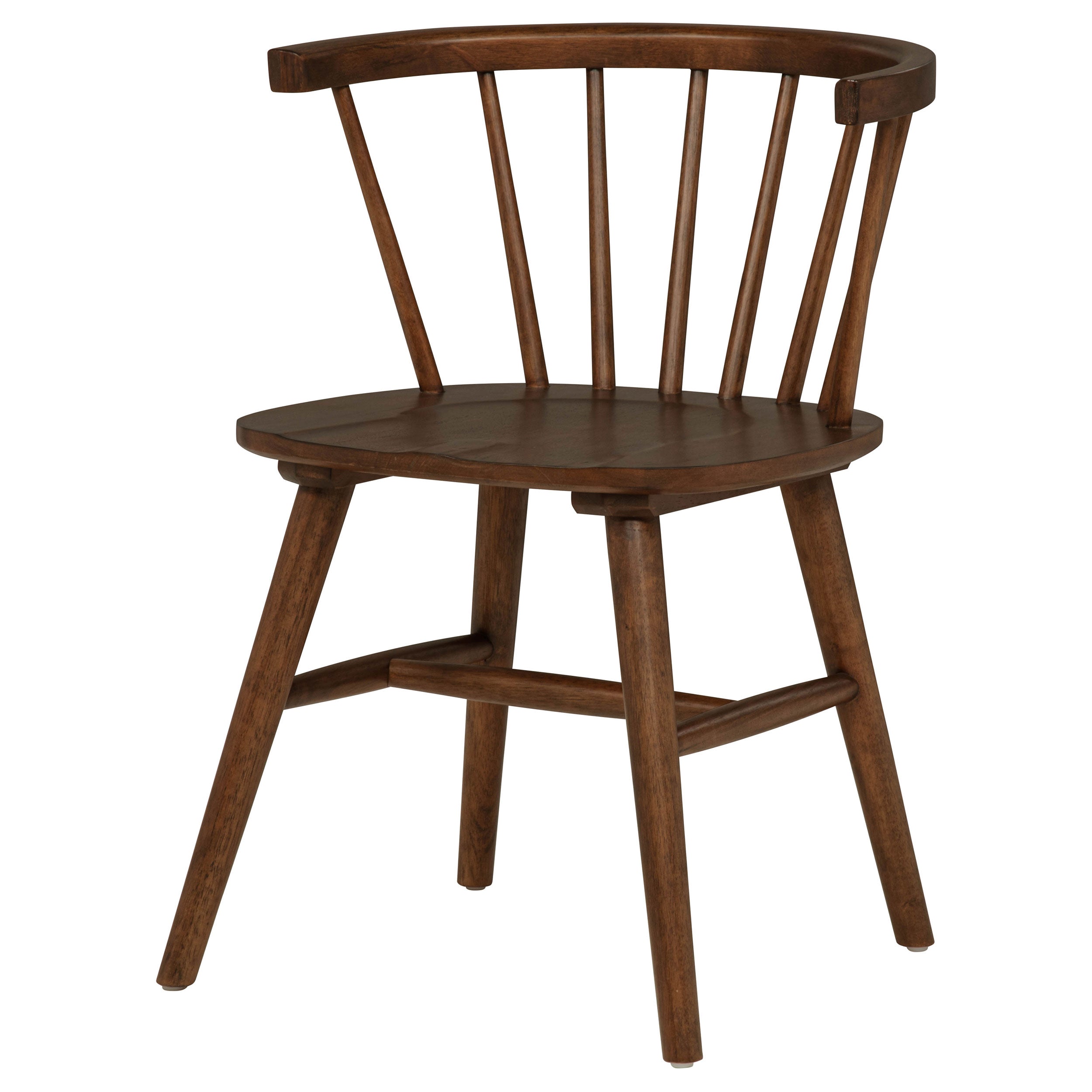 Jeffries Windsor Wood Dining Side Chair Walnut (Set of 2) — view 5