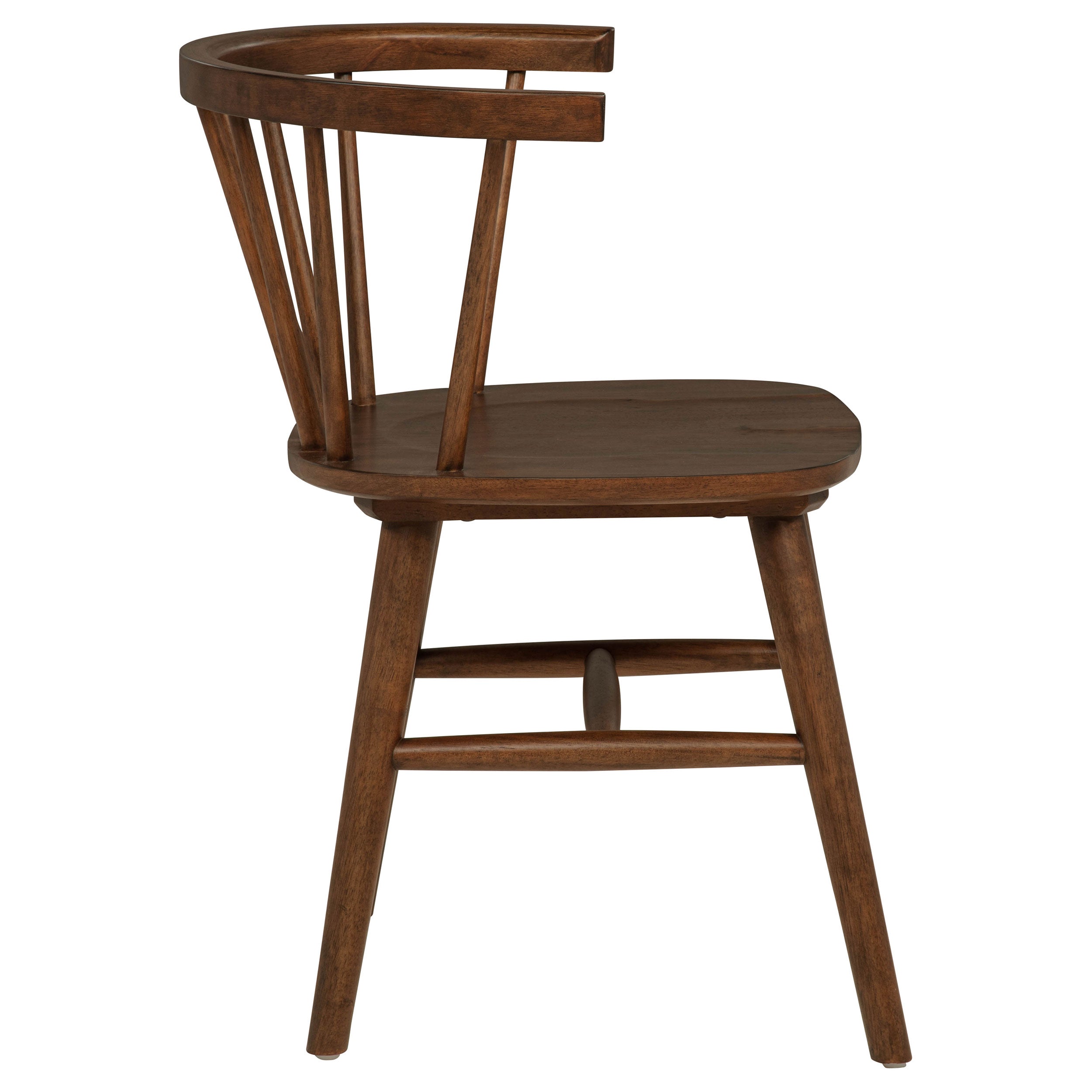 Jeffries Windsor Wood Dining Side Chair Walnut (Set of 2) — view 10