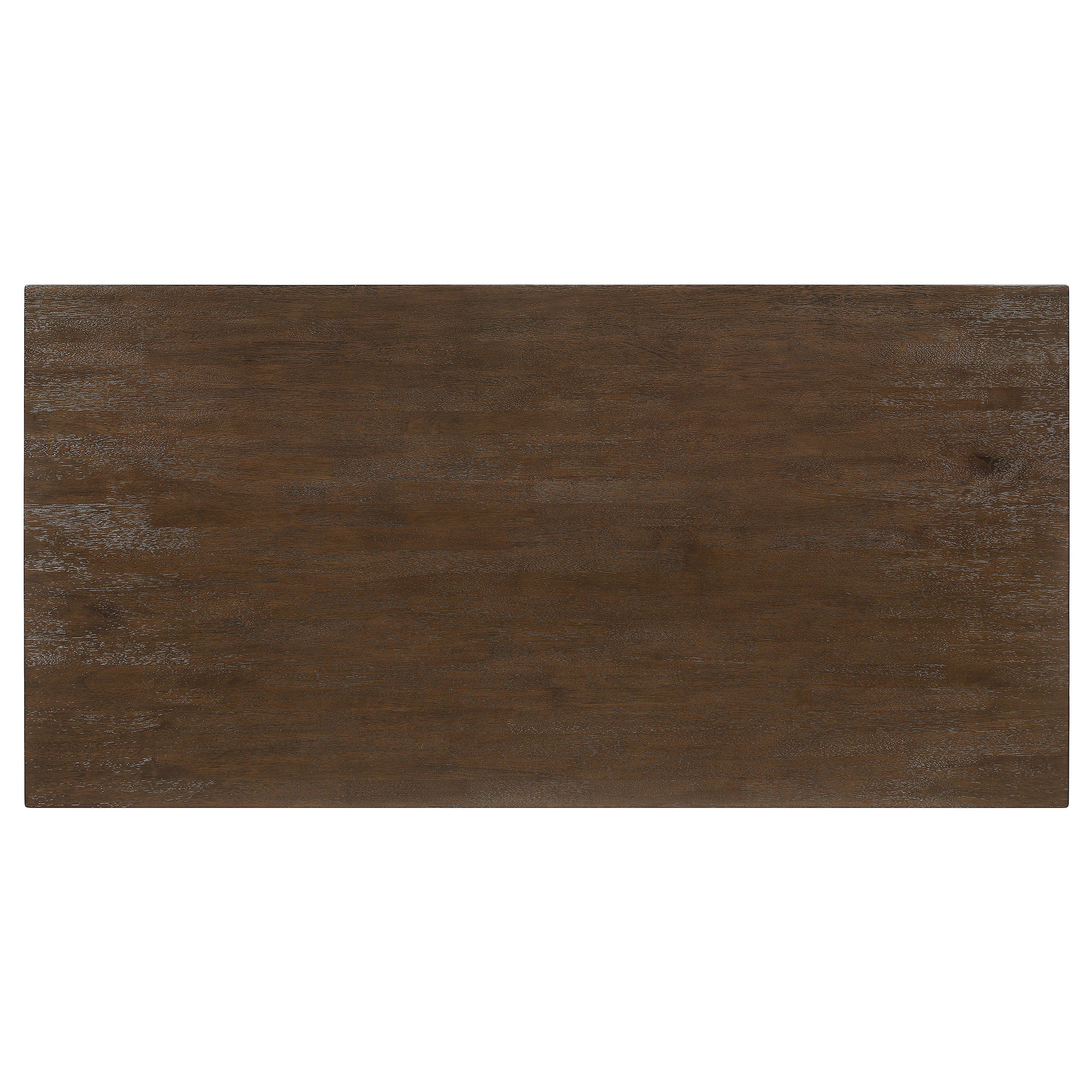 Reynolds Rectangular 79-inch Wood Dining Table Brown Oak — view 6