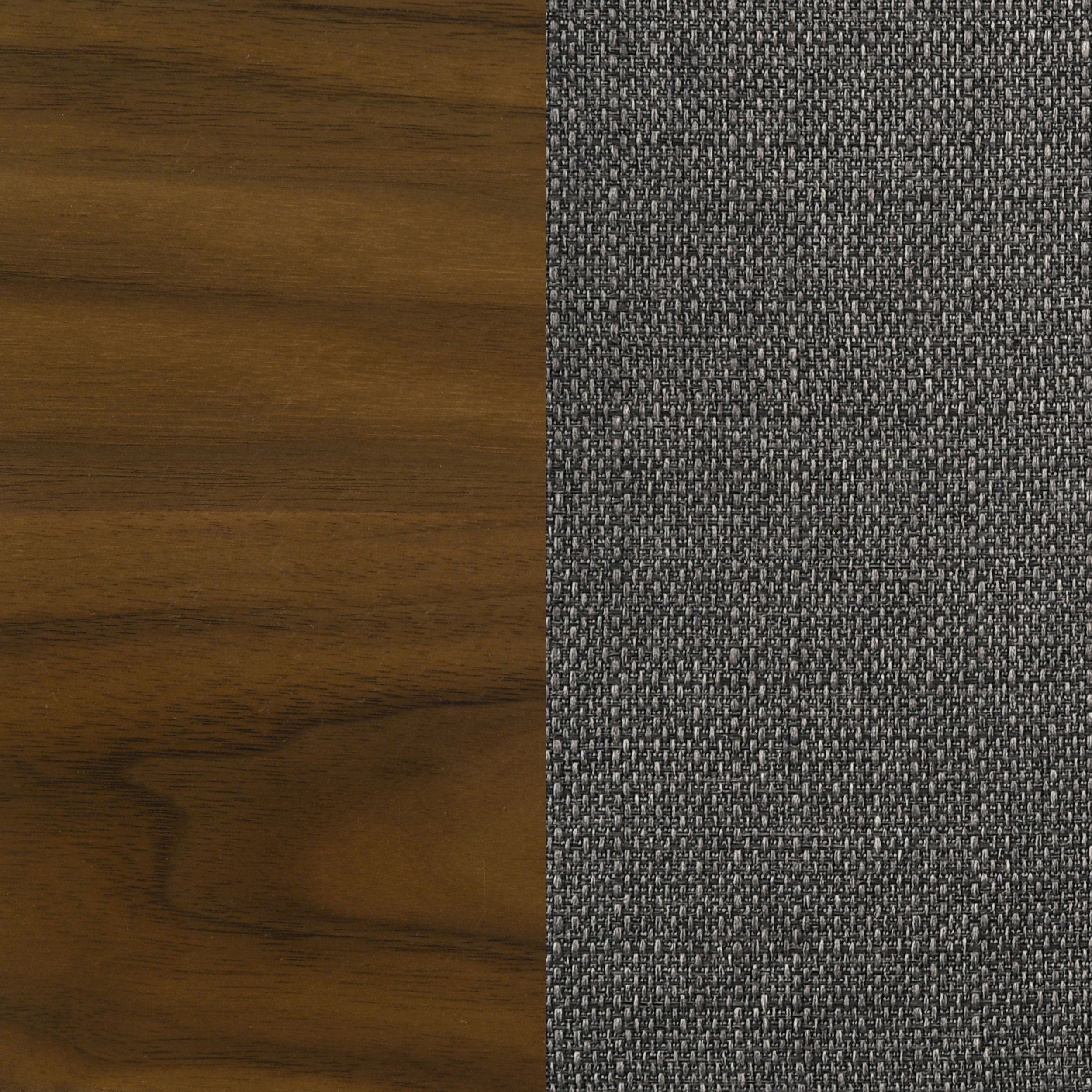 Alfredo Dining Side Chair Grey and Natural Walnut (Set of 2) — view 12