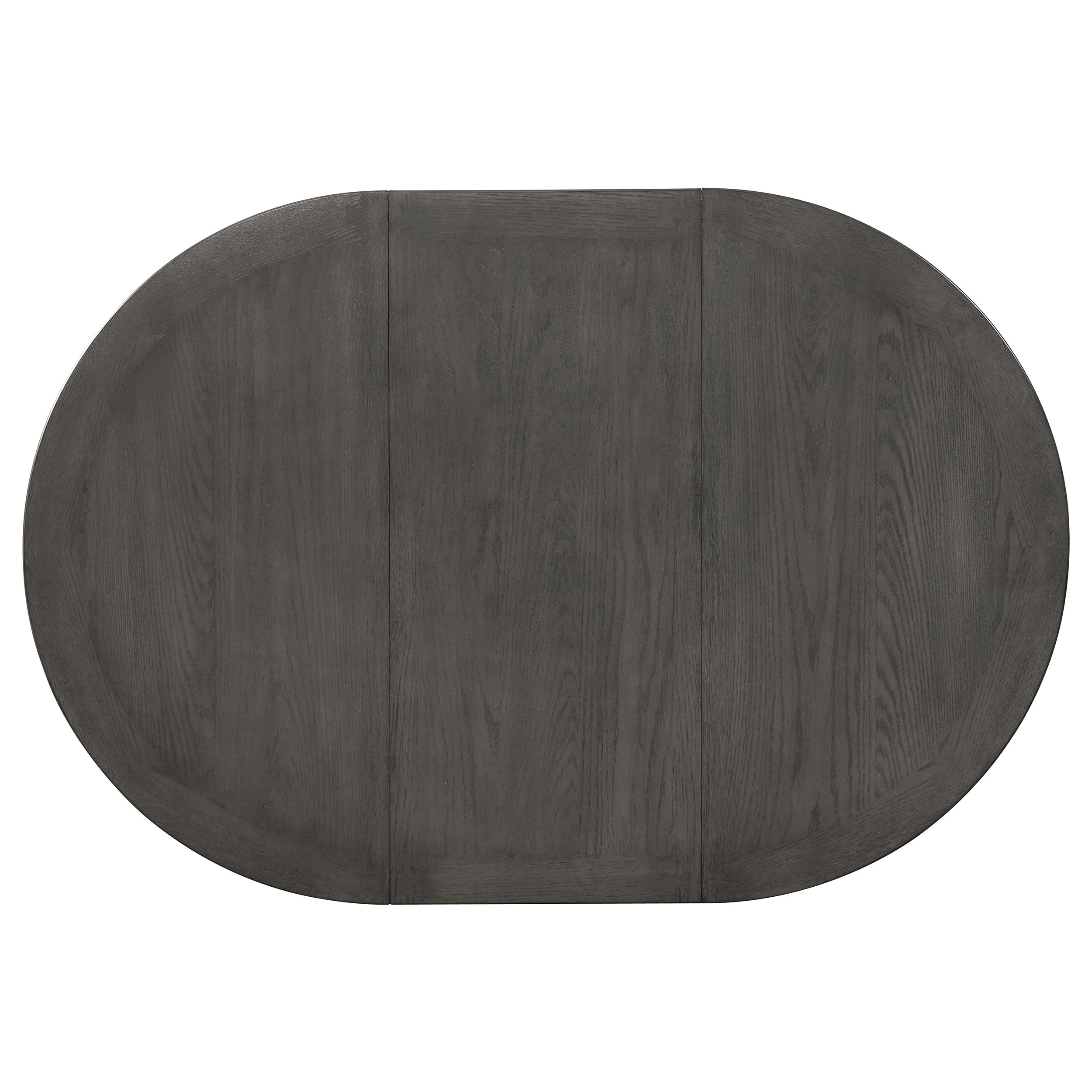 Lavon 5-piece Oval Extension Leaf Dining Set Medium Grey — view 6