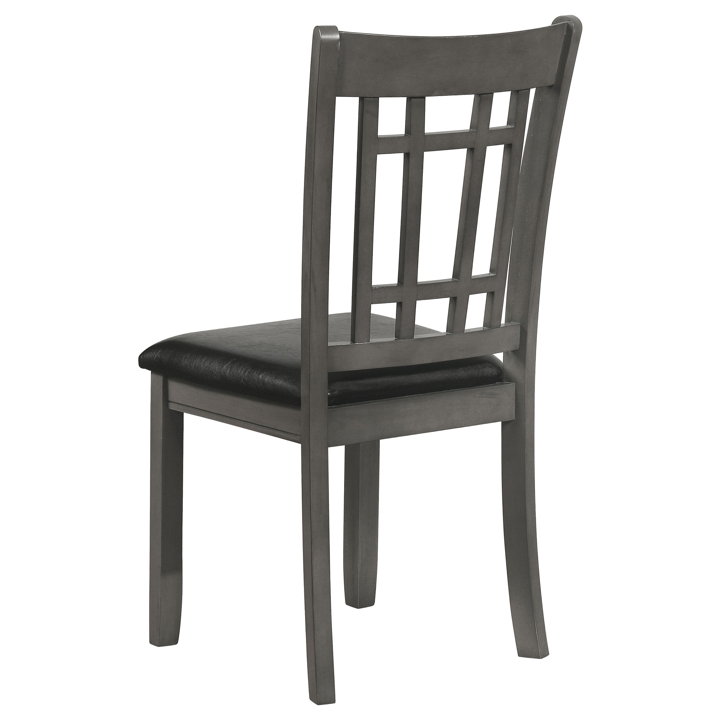 Lavon 5-piece Oval Extension Leaf Dining Set Medium Grey — view 10