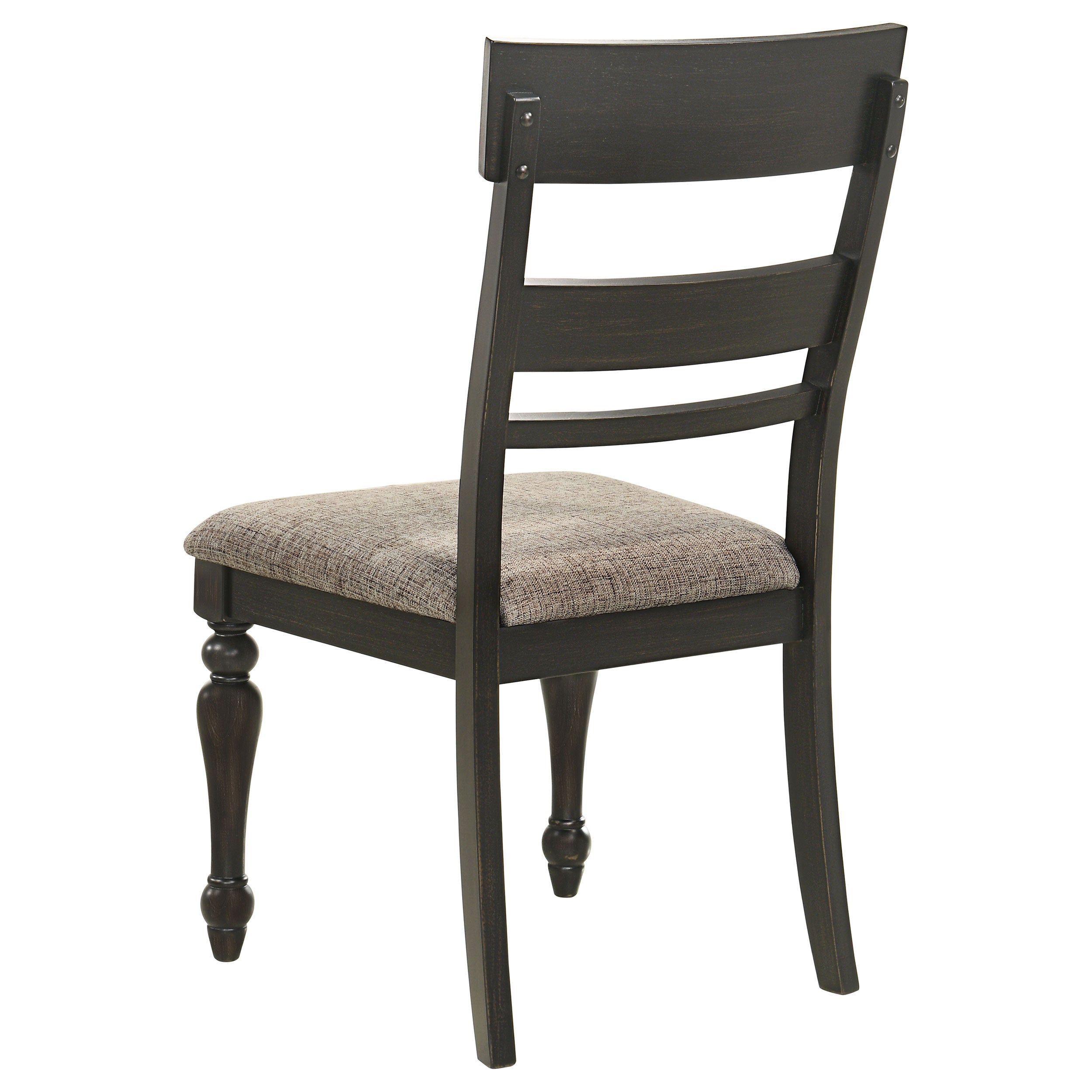 Bridget Wood Dining Side Chair Charcoal (Set of 2) — view 7