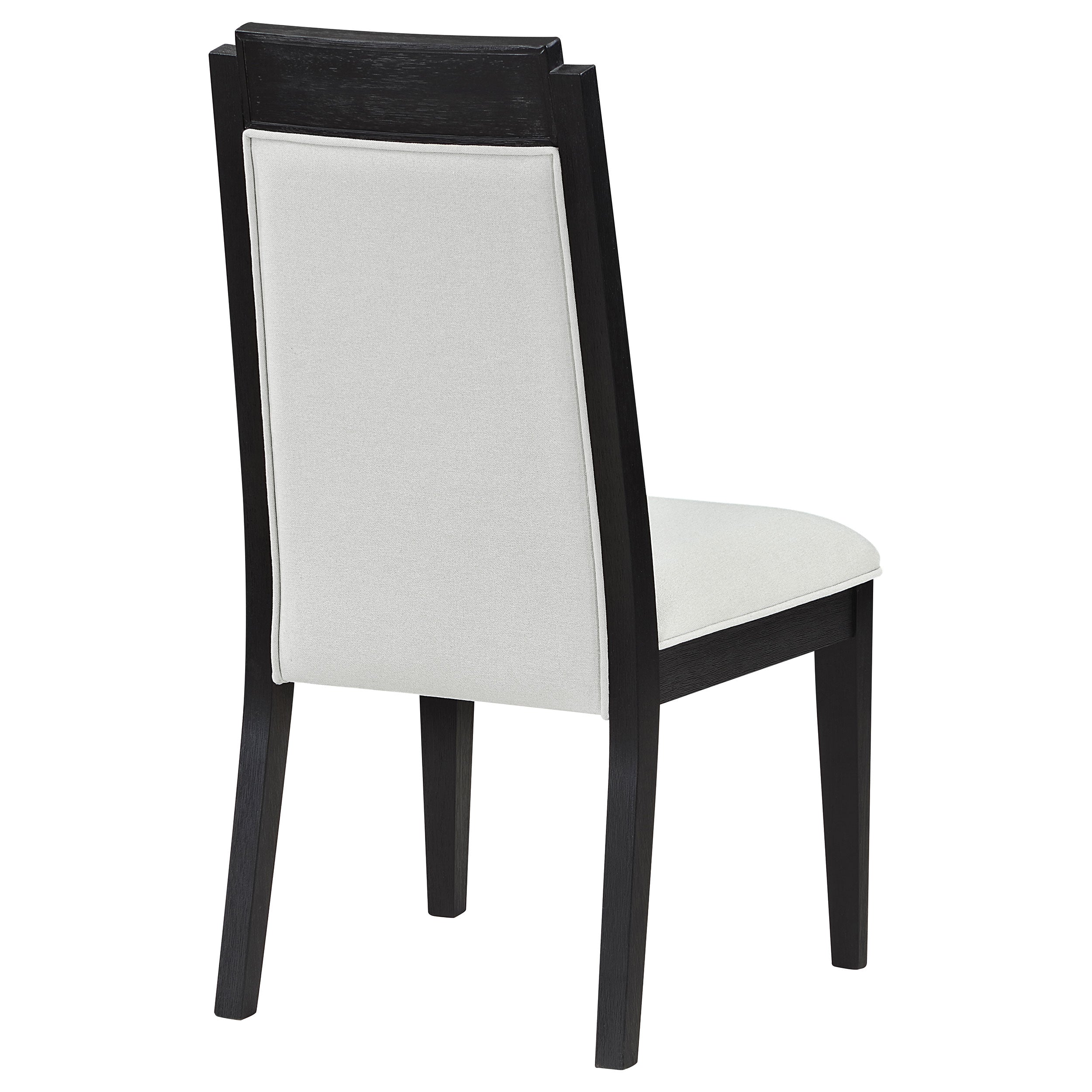 Brookmead Wood Dining Side Chair Ivory and Black (Set of 2) — view 9