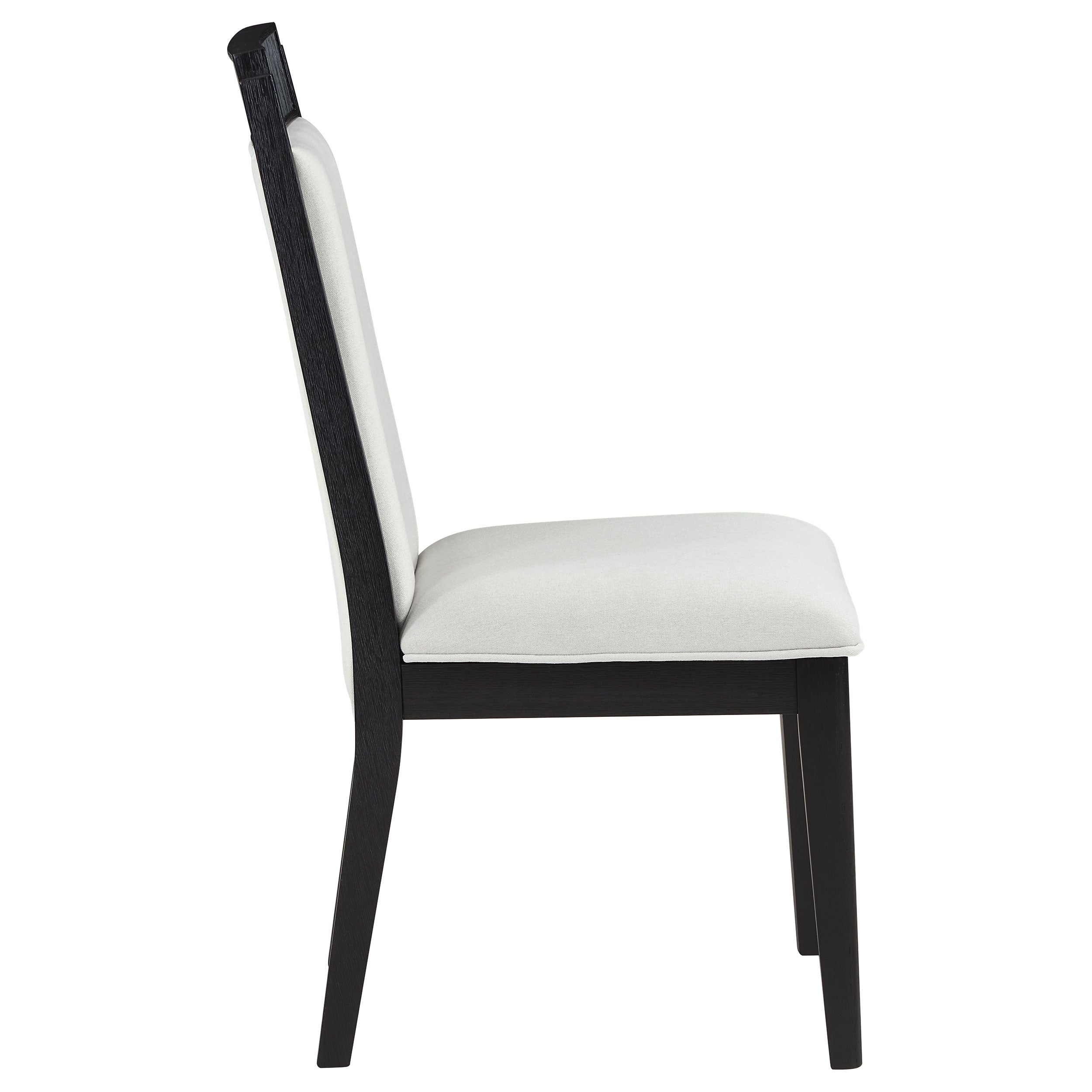 Brookmead Wood Dining Side Chair Ivory and Black (Set of 2) — view 10