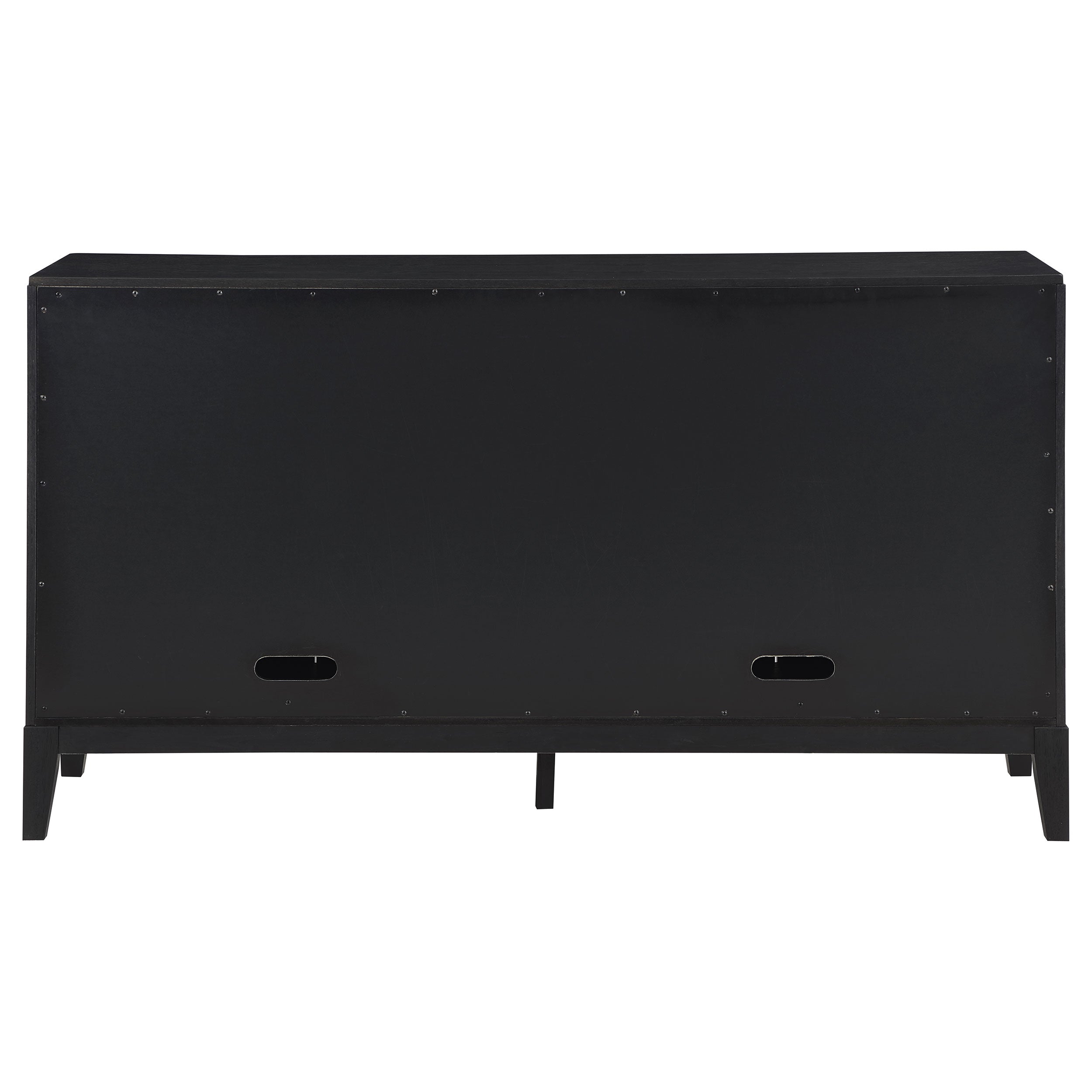 Brookmead 4-door Sideboard Buffet Storage Cabinet Black — view 8