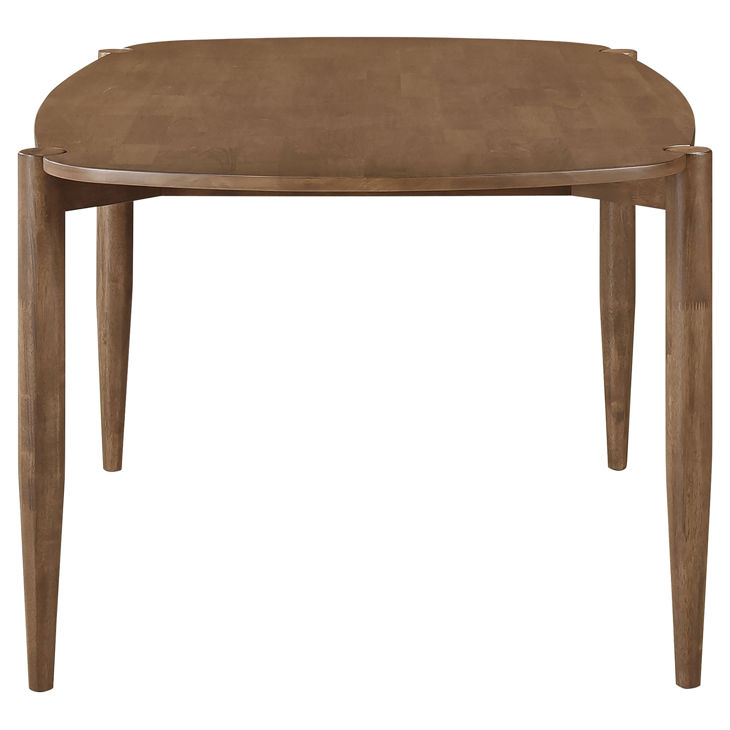 Dortch Oval 63-inch Solid Wood Dining Table Walnut — view 4