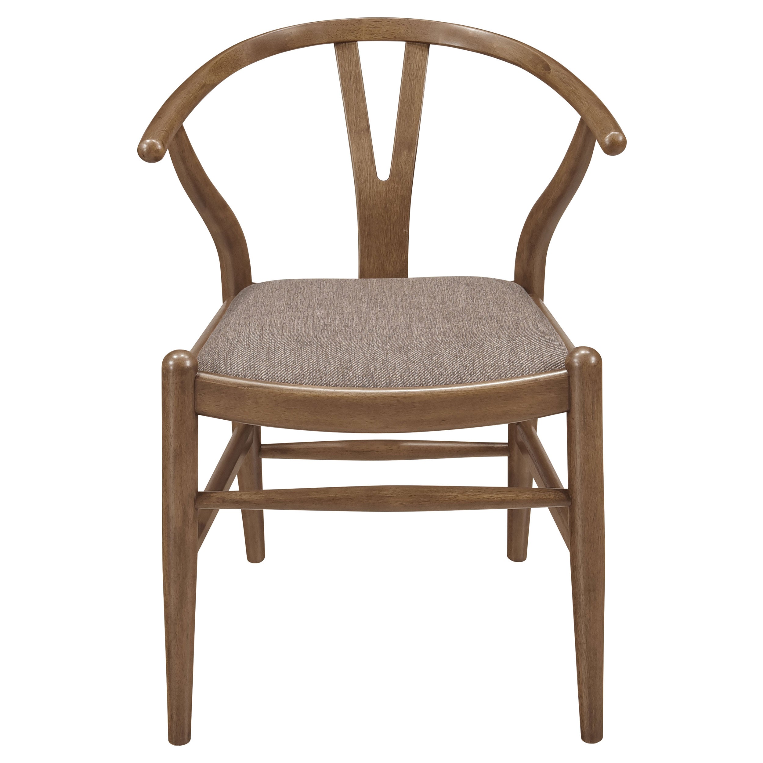 Dinah 5-piece Round Solid Wood Dining Set Walnut — view 7