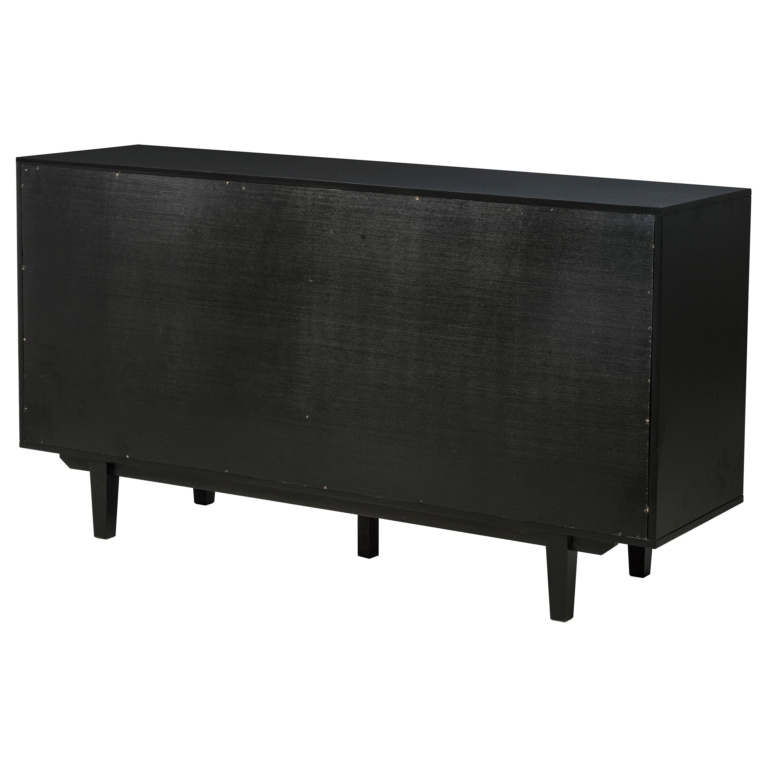 Middleton 4-door Sideboard Server with Dual Drawers Black — view 9