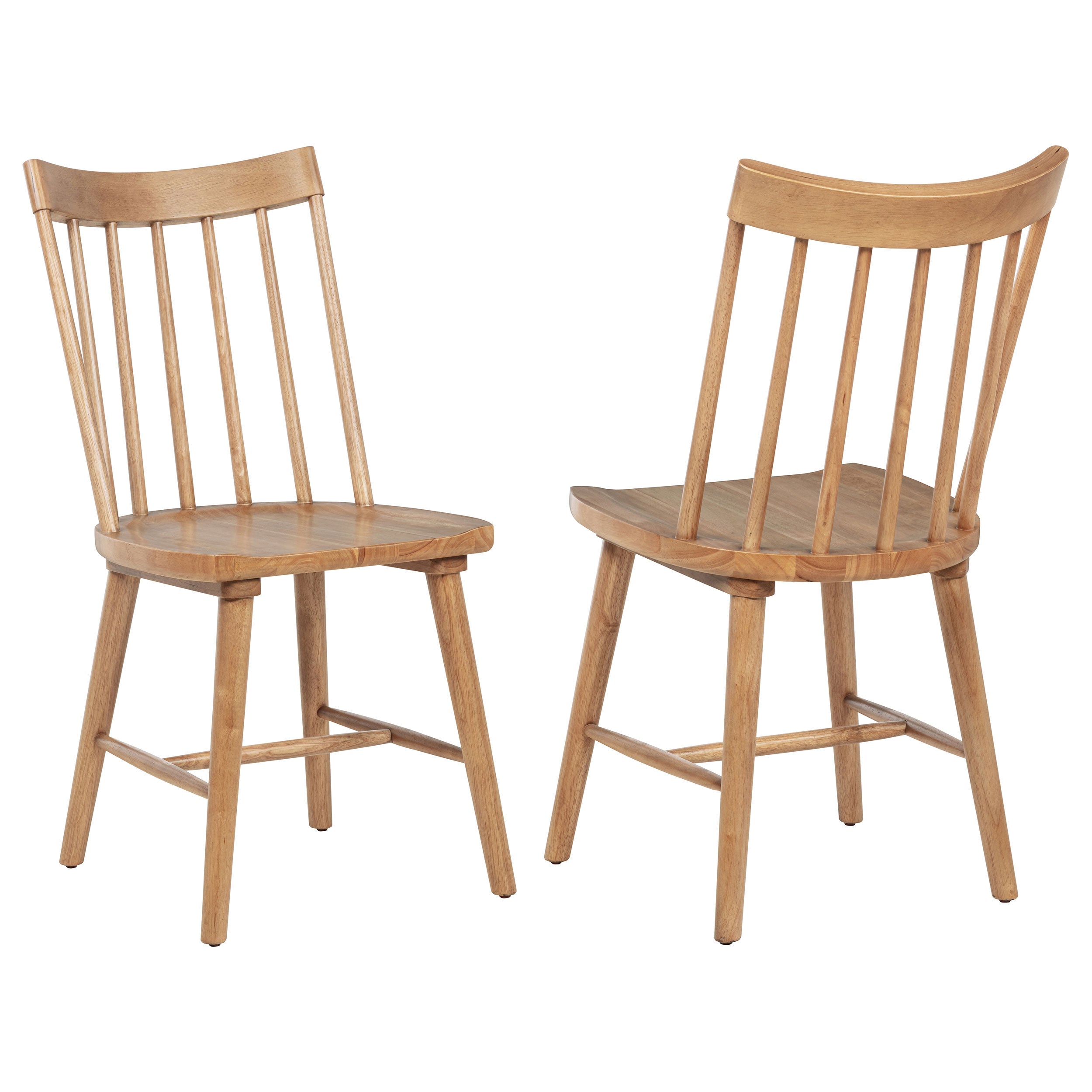 Middleton Solid Wood Dining Side Chair Brown (Set of 2) — view 1