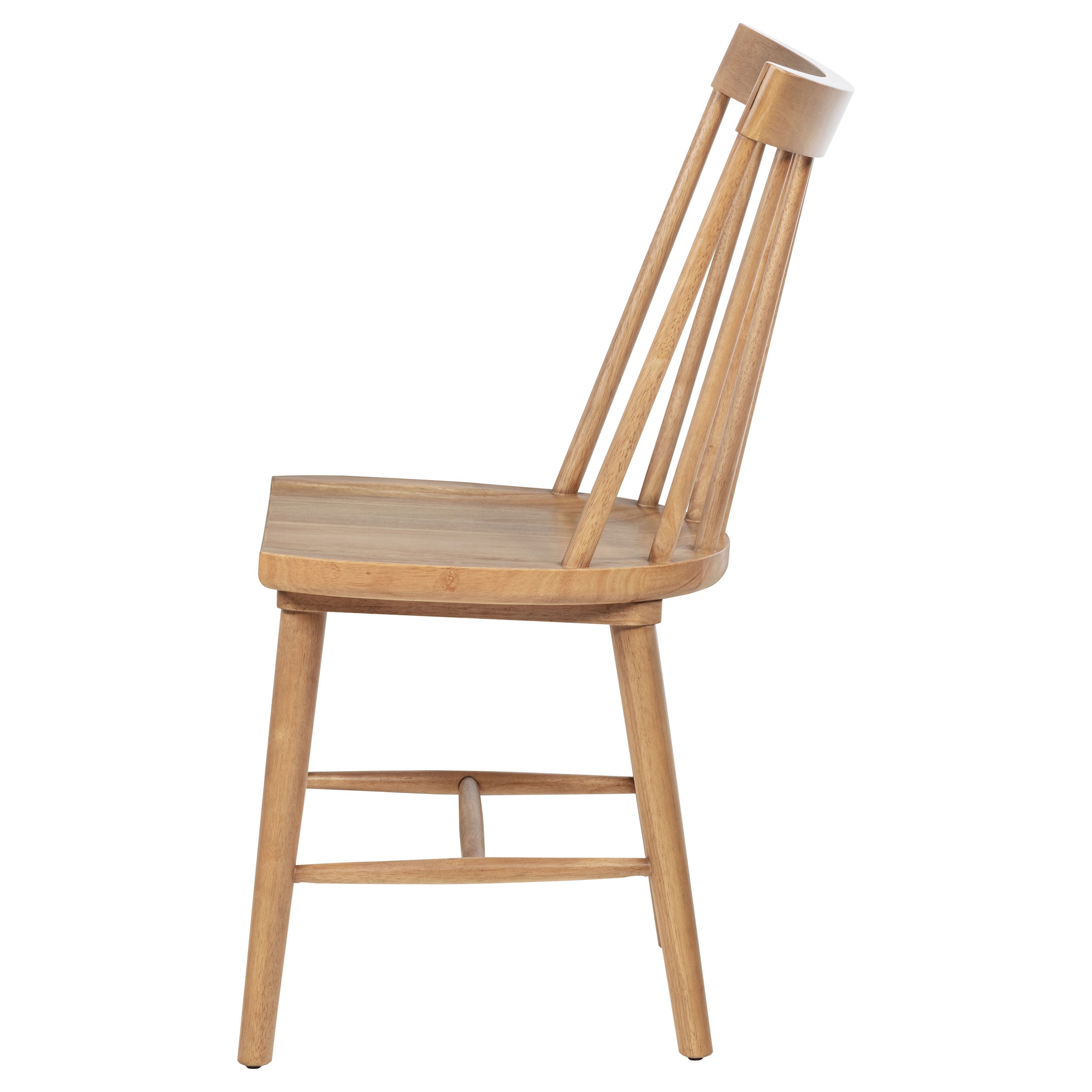 Middleton Solid Wood Dining Side Chair Brown (Set of 2) — view 6
