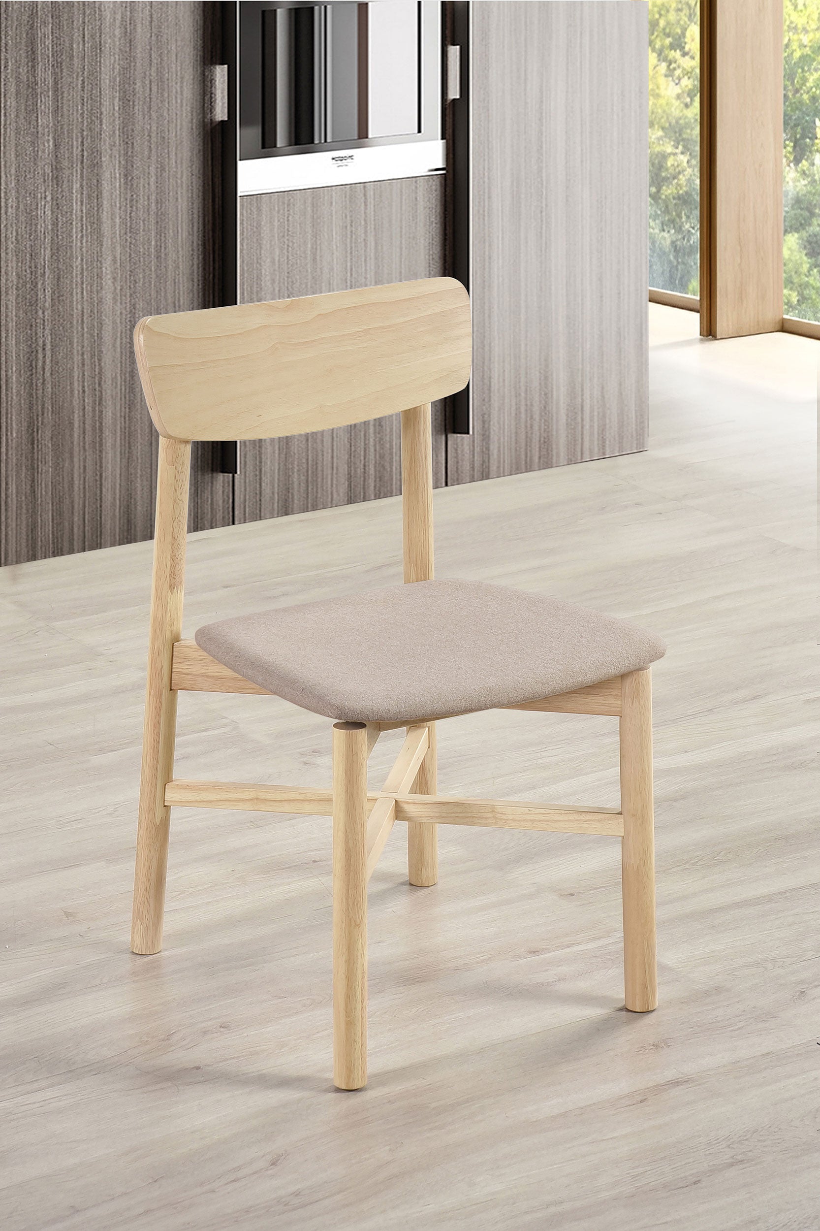 Parkridge Dining Side Chair White Washed (Set of 2) — view 2