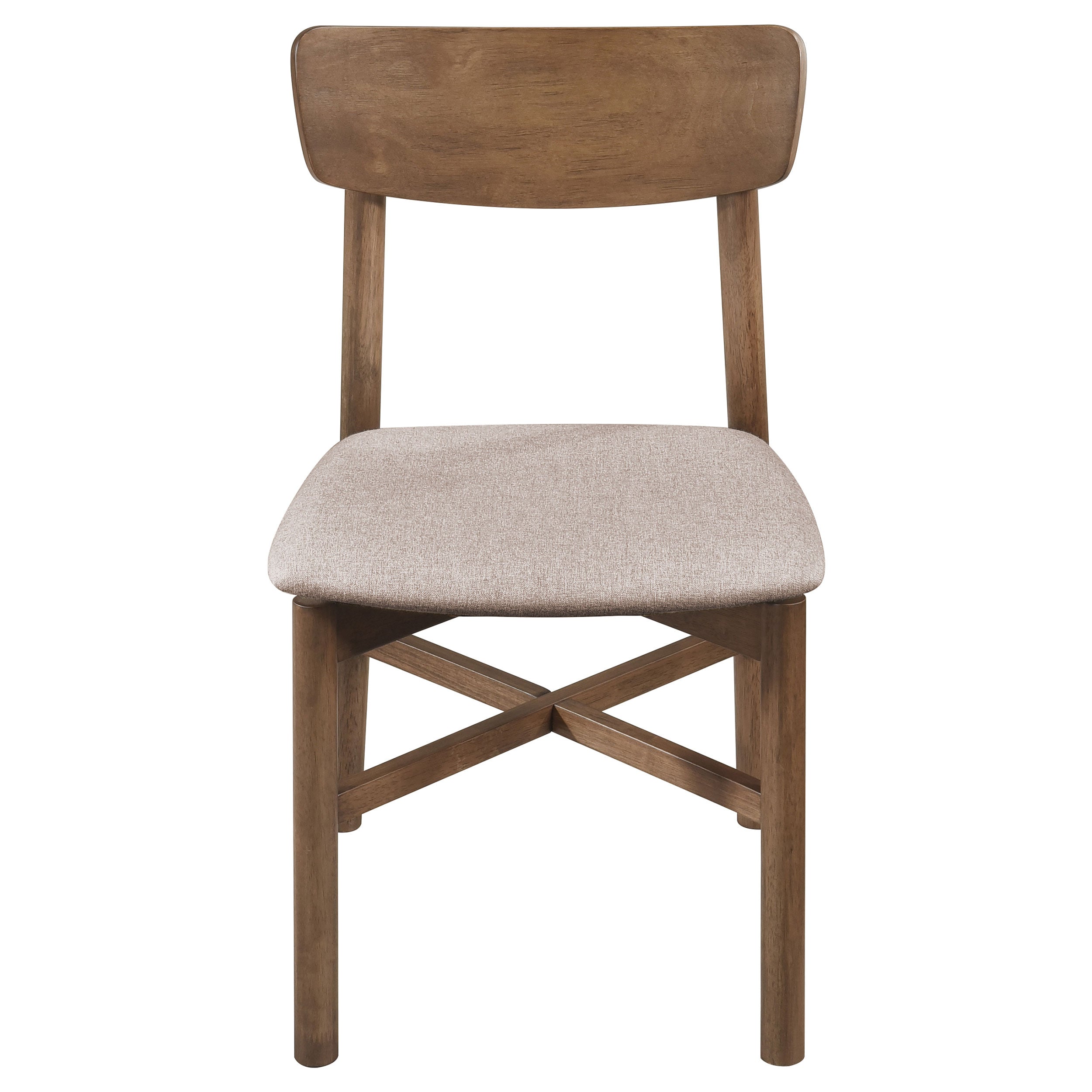 Parkridge Dining Side Chair Natural Walnut (Set of 2) — view 4