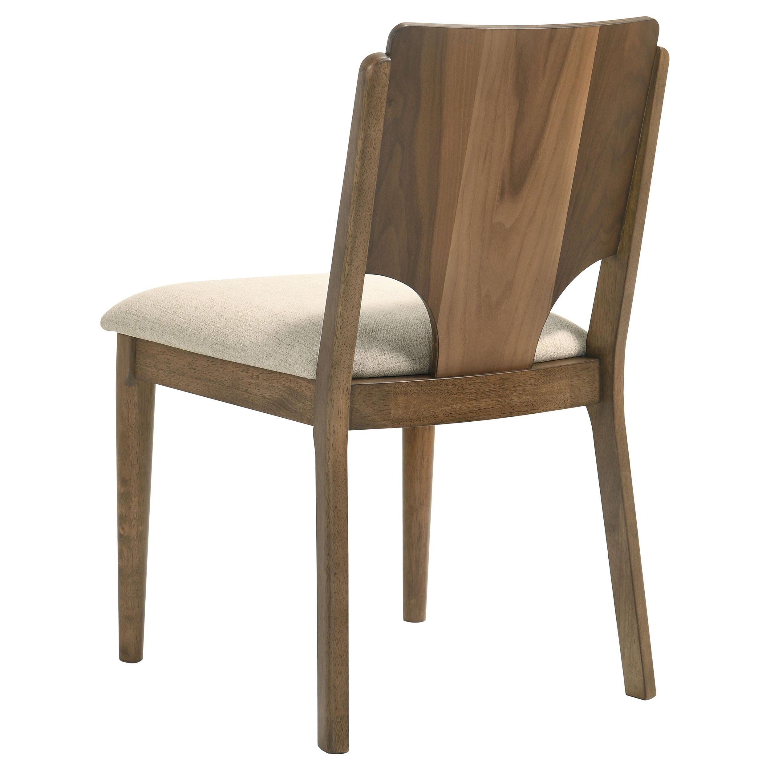 Crestmore 5-piece 46-inch Round Wood Dining Table Set Walnut — view 9