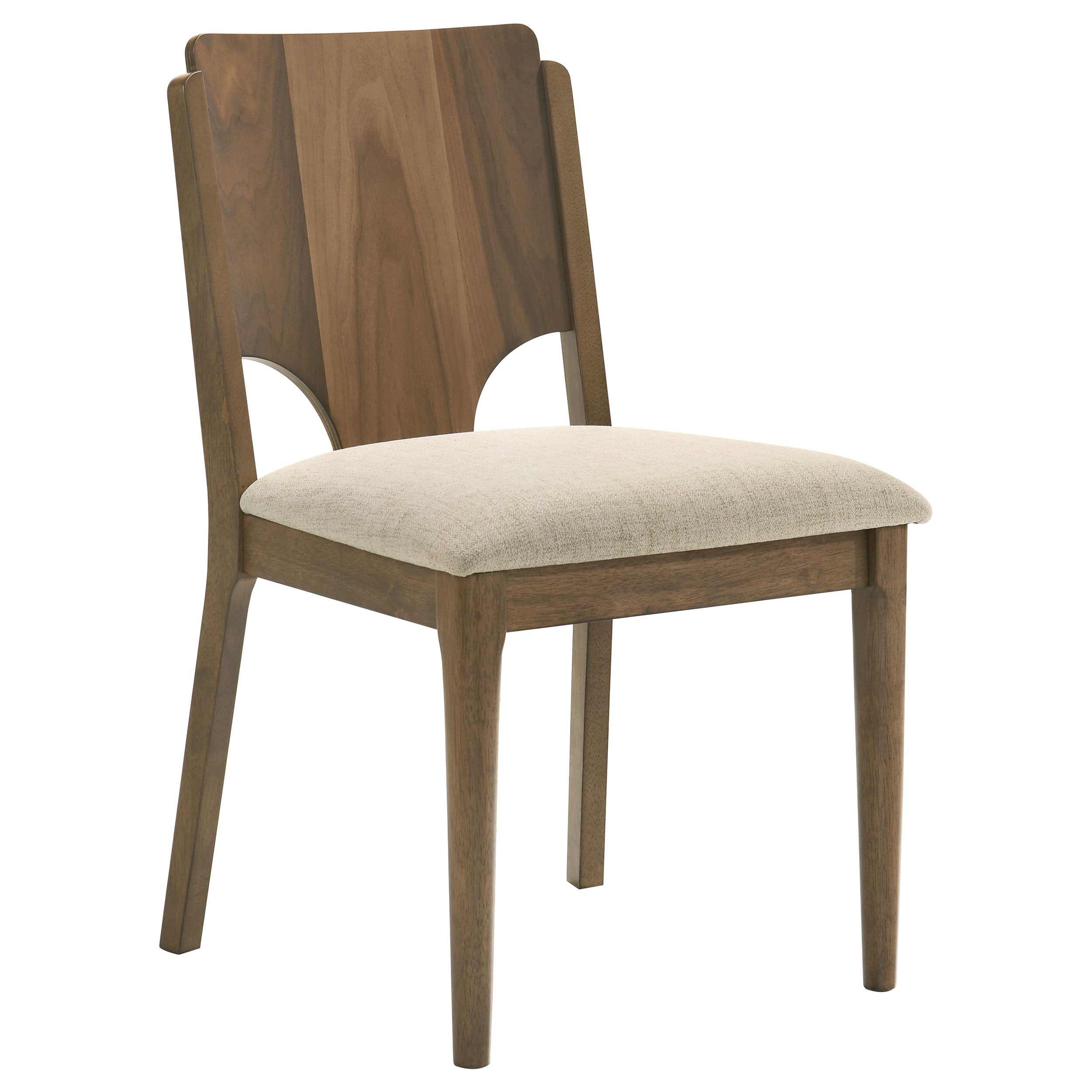 Crestmore 7-piece Rectangular Dining Table Set Walnut — view 7