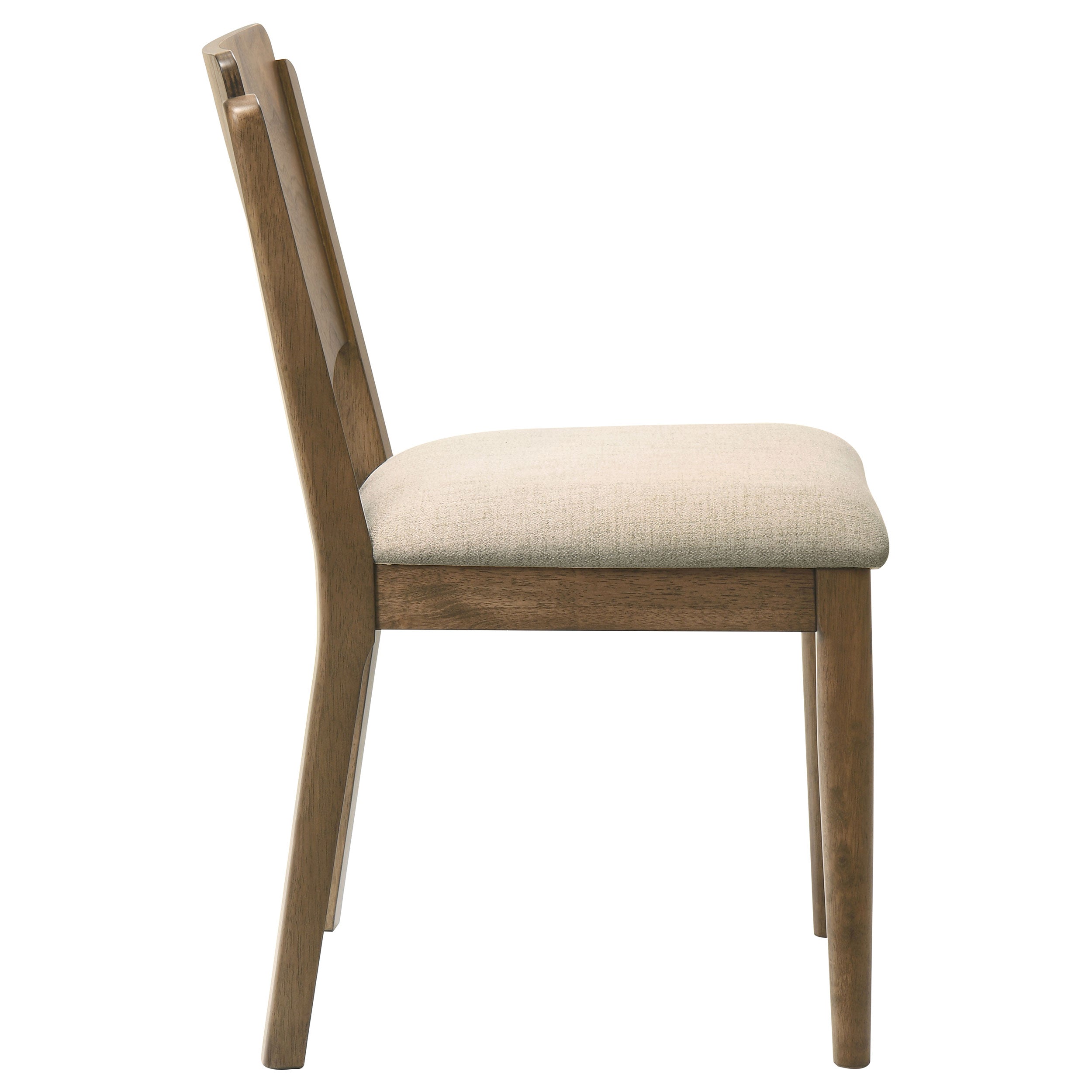 Crestmore Dining Chair Upholstered Seat Walnut (Set of 2) — view 9